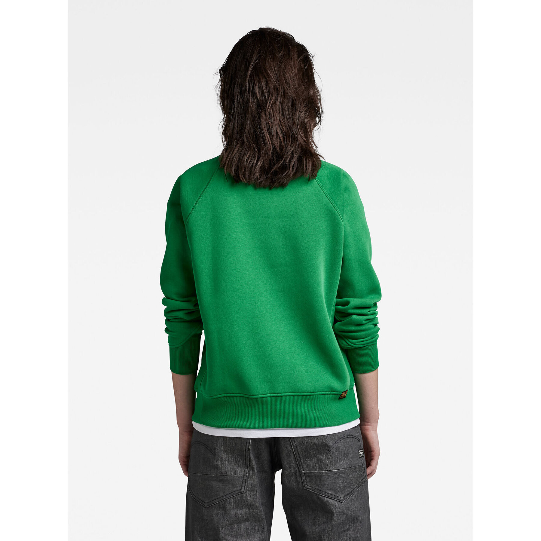 G-Star Raw Суитшърт D21253-C235-D608 Зелен Regular Fit - Pepit.bg