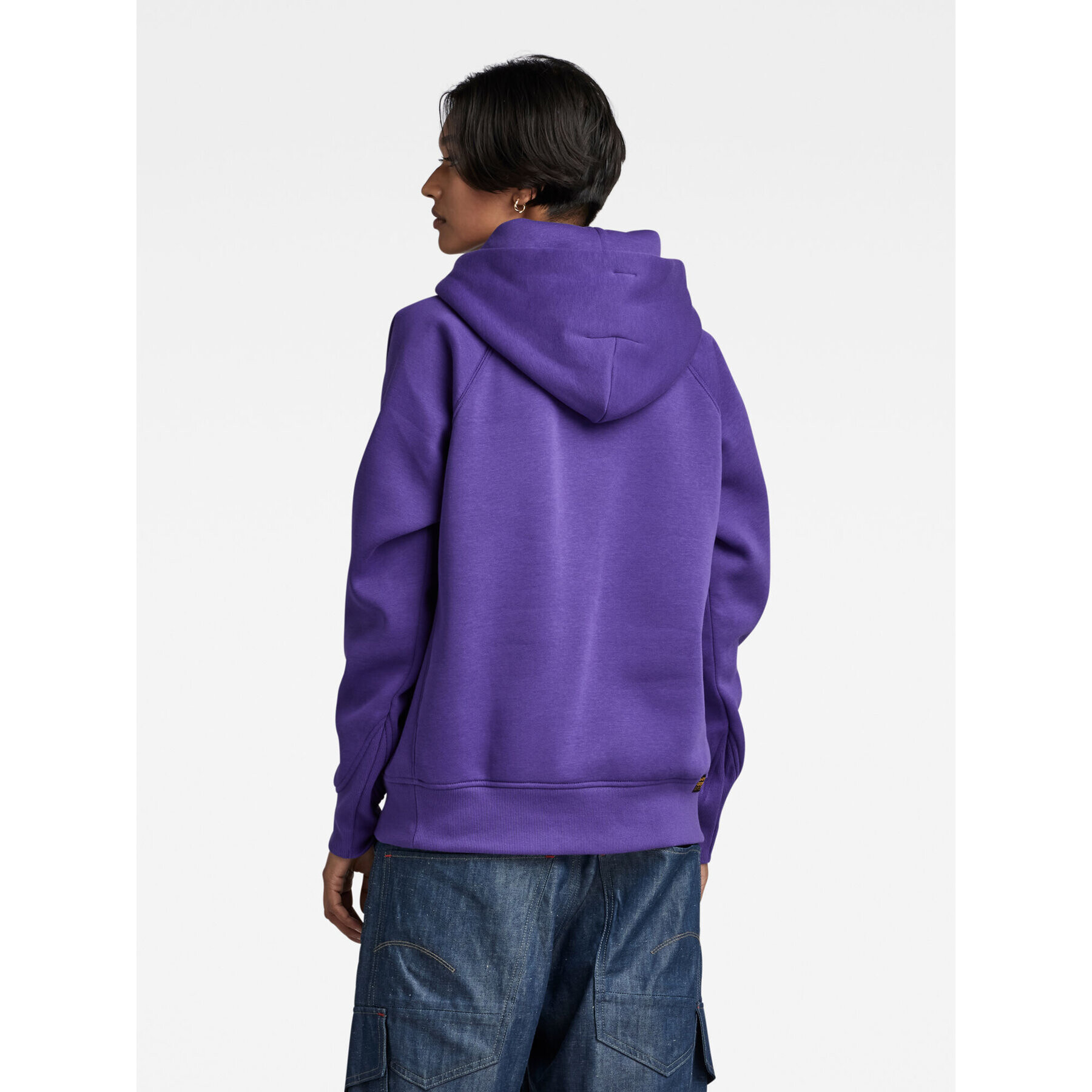G-Star Raw Суитшърт D21255-C235-5616 Виолетов Regular Fit - Pepit.bg