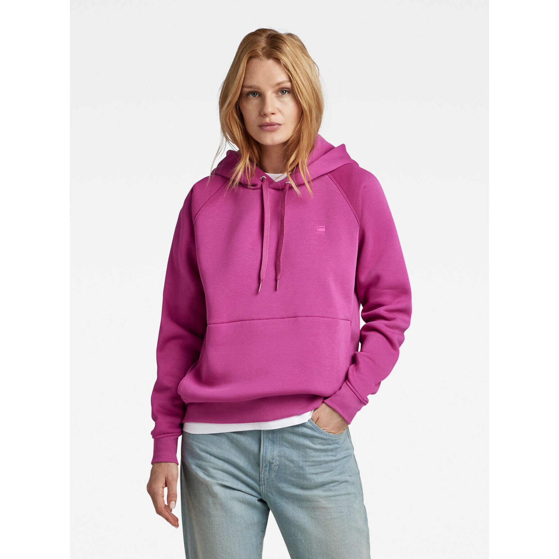 G-Star Raw Суитшърт D21255-C235-D609 Розов Regular Fit - Pepit.bg