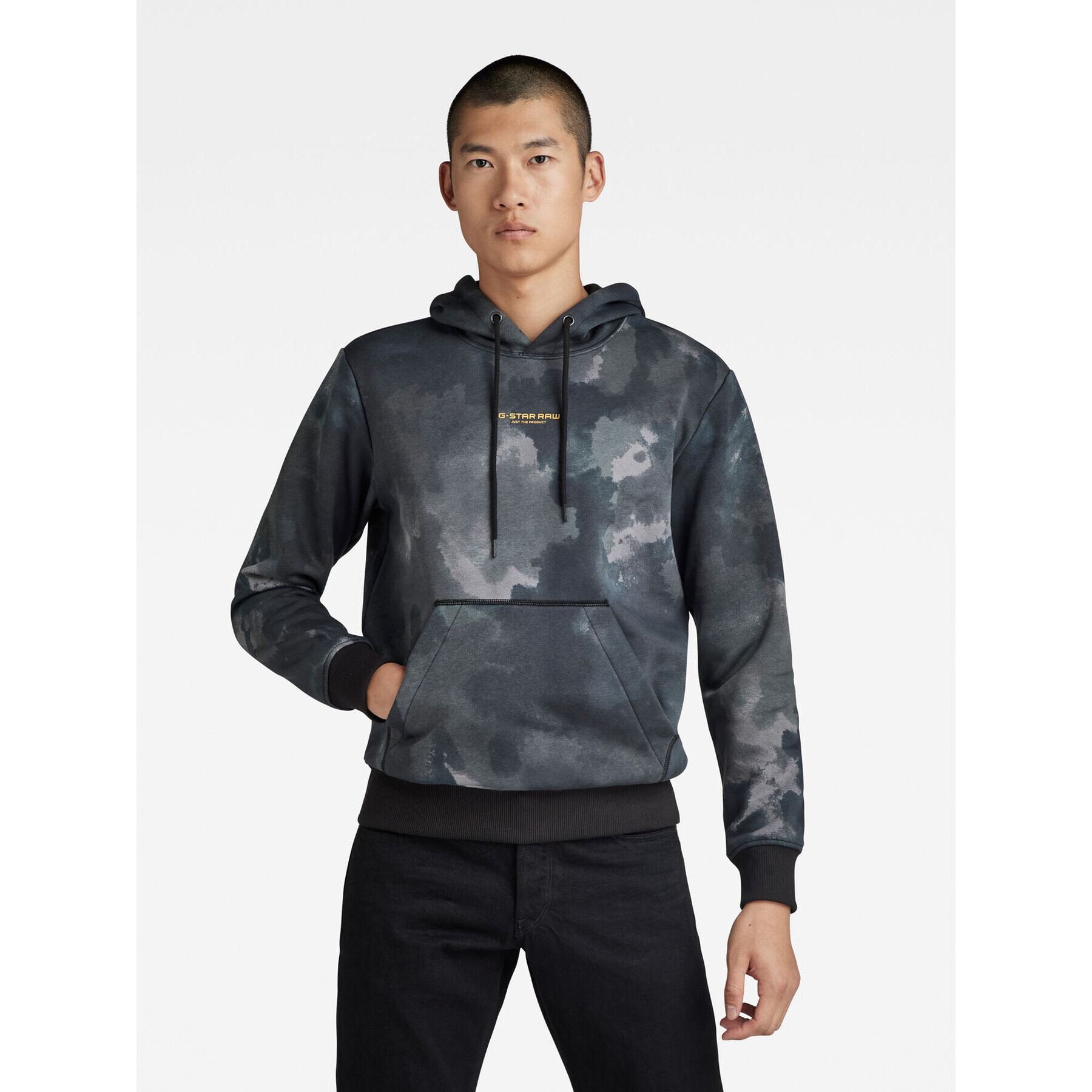 G-Star Raw Суитшърт D23273-C496-G144 Сив Regular Fit - Pepit.bg