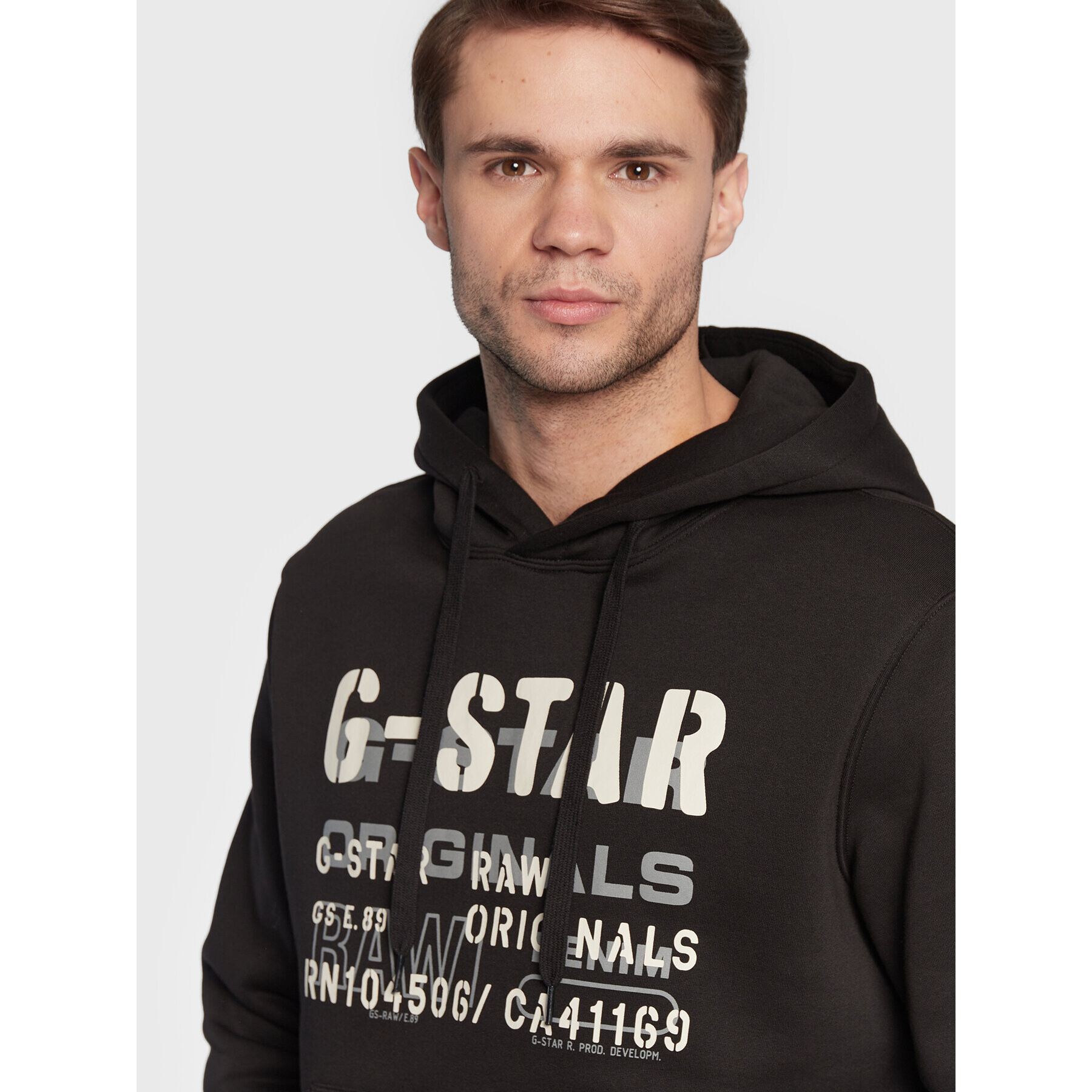 G-Star Raw Суитшърт Multi Layer Originals D22232-A971-6484 Черен Regular Fit - Pepit.bg