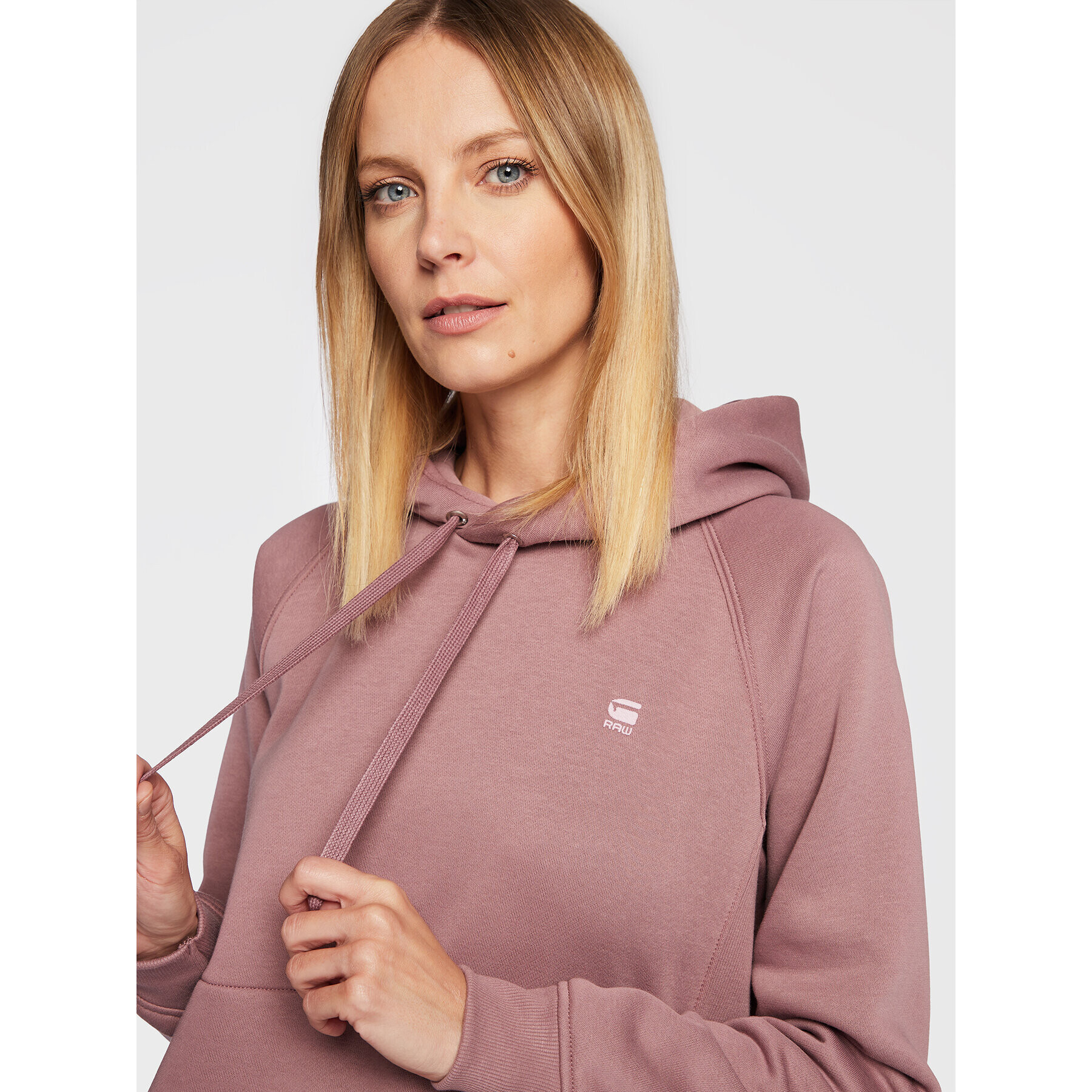 G-Star Raw Суитшърт Premium Core 2.0 D21255-C235-D310 Виолетов Regular Fit - Pepit.bg