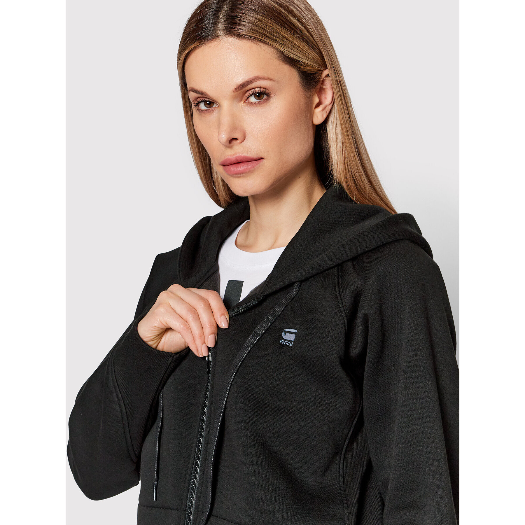 G-Star Raw Суитшърт Premium Core 2.0 D21256-C235-6484 Черен Regular Fit - Pepit.bg