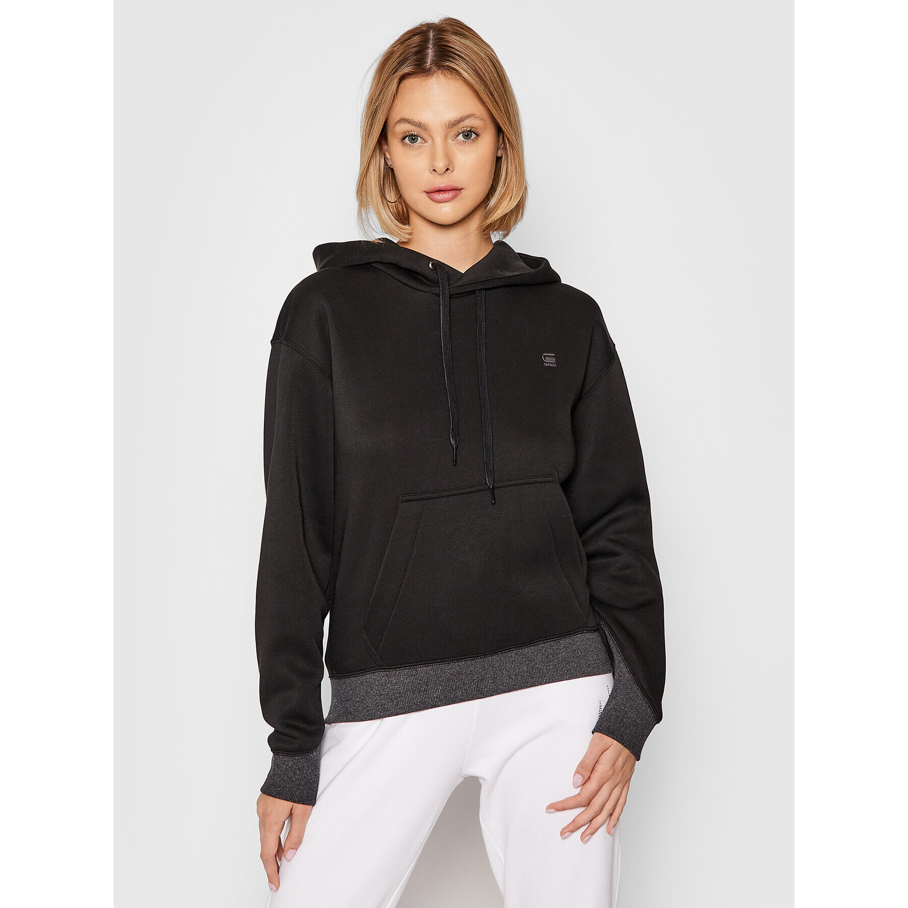 G-Star Raw Суитшърт Premium Core Черен Regular Fit - Pepit.bg