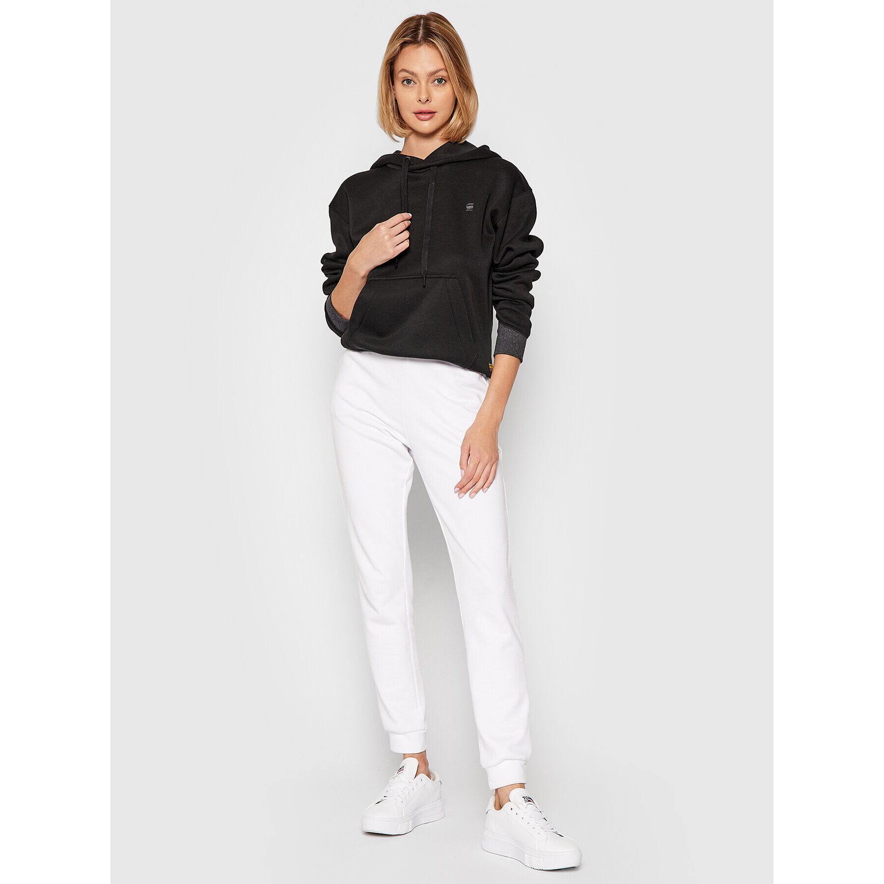 G-Star Raw Суитшърт Premium Core Черен Regular Fit - Pepit.bg