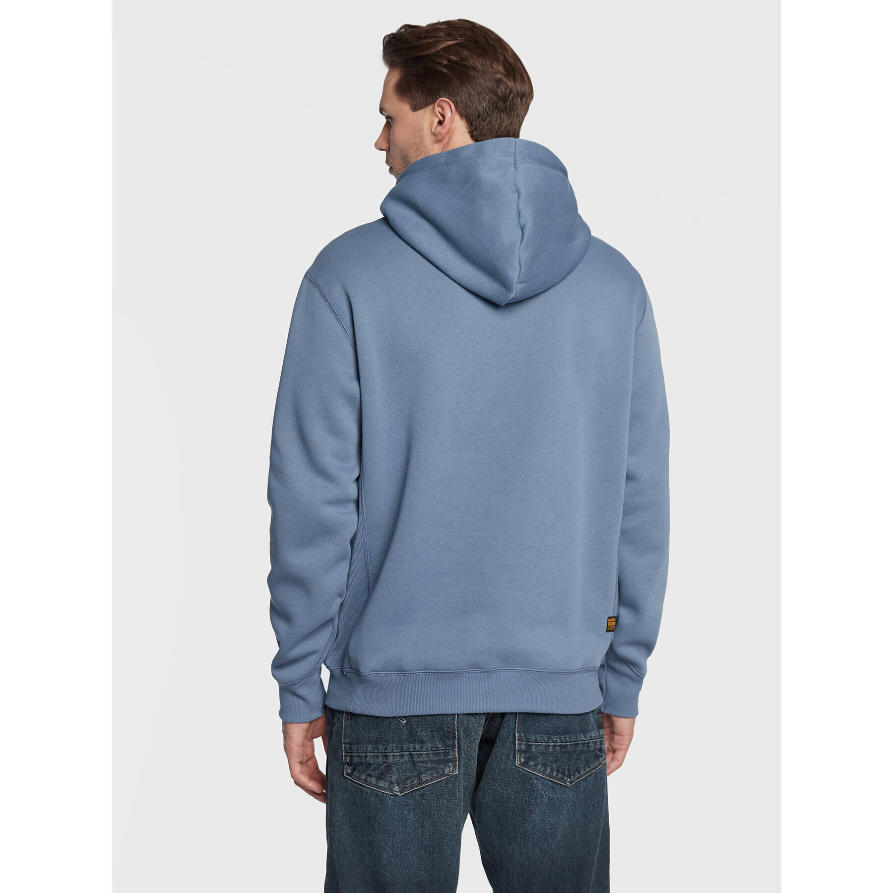 G-Star Raw Суитшърт Premium Core D16121-C235-2182 Син Regular Fit - Pepit.bg