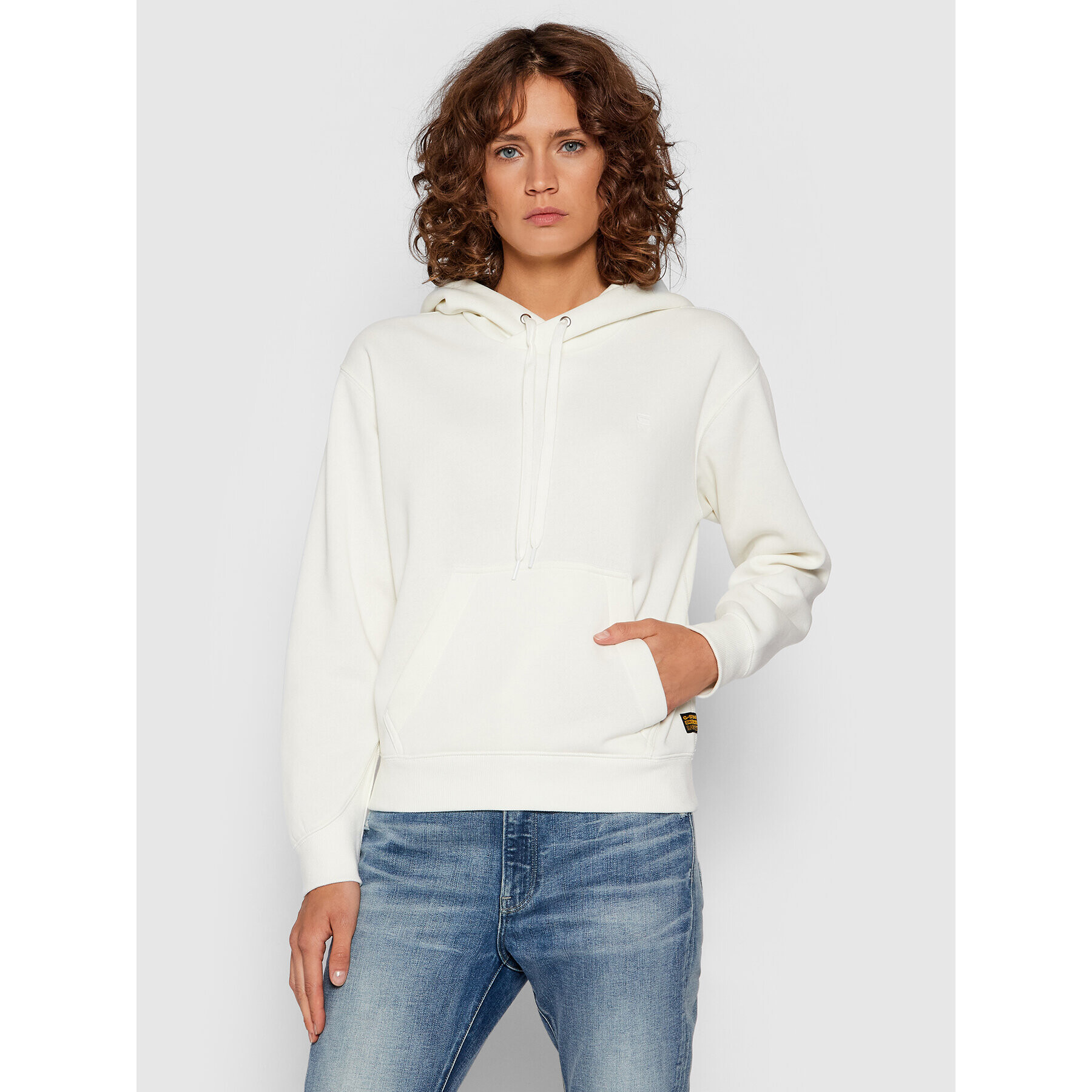 G-Star Raw Суитшърт Premium Core D20757-C235-111 Екрю Regular Fit - Pepit.bg