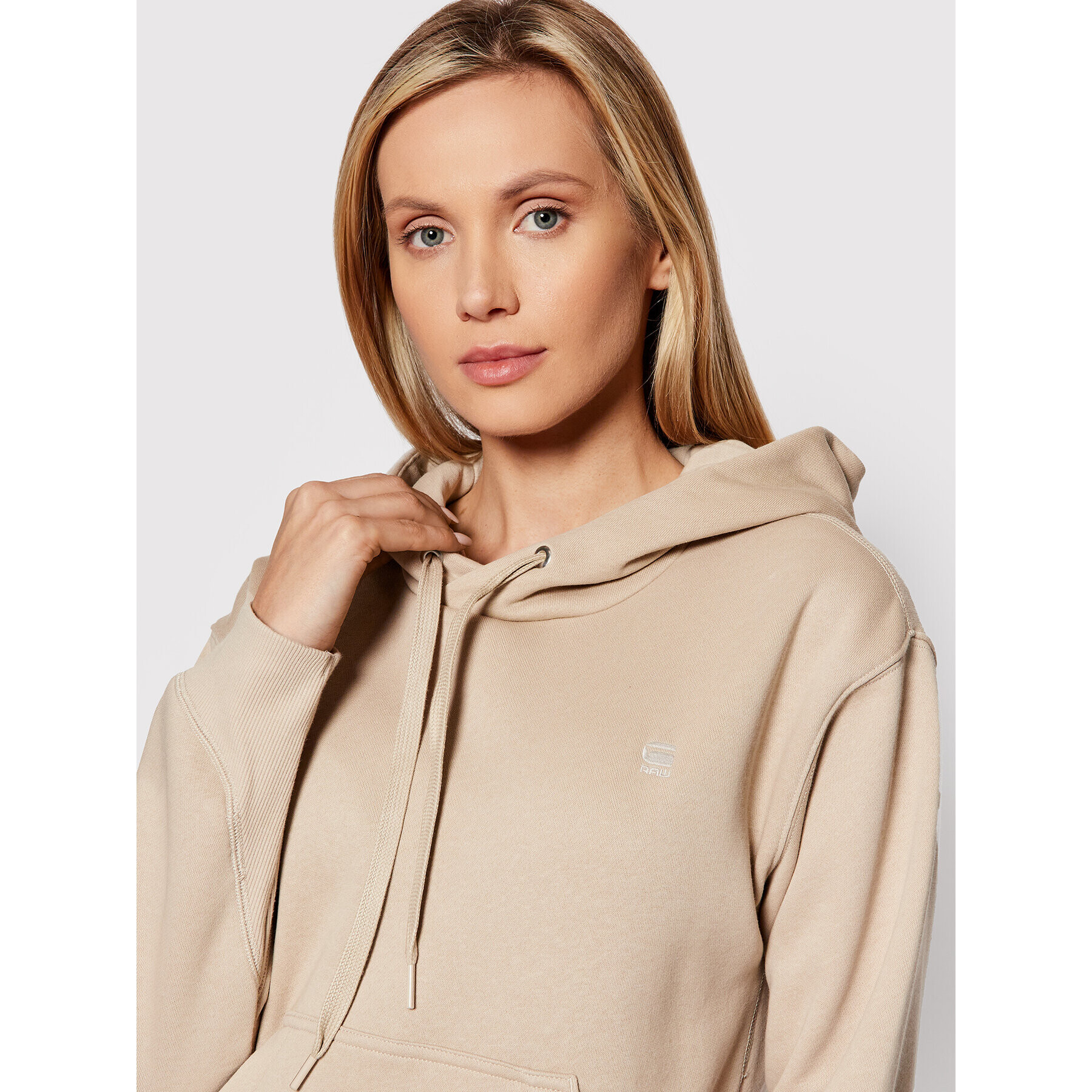 G-Star Raw Суитшърт Premium Core D20757-C235-1214 Бежов Regular Fit - Pepit.bg