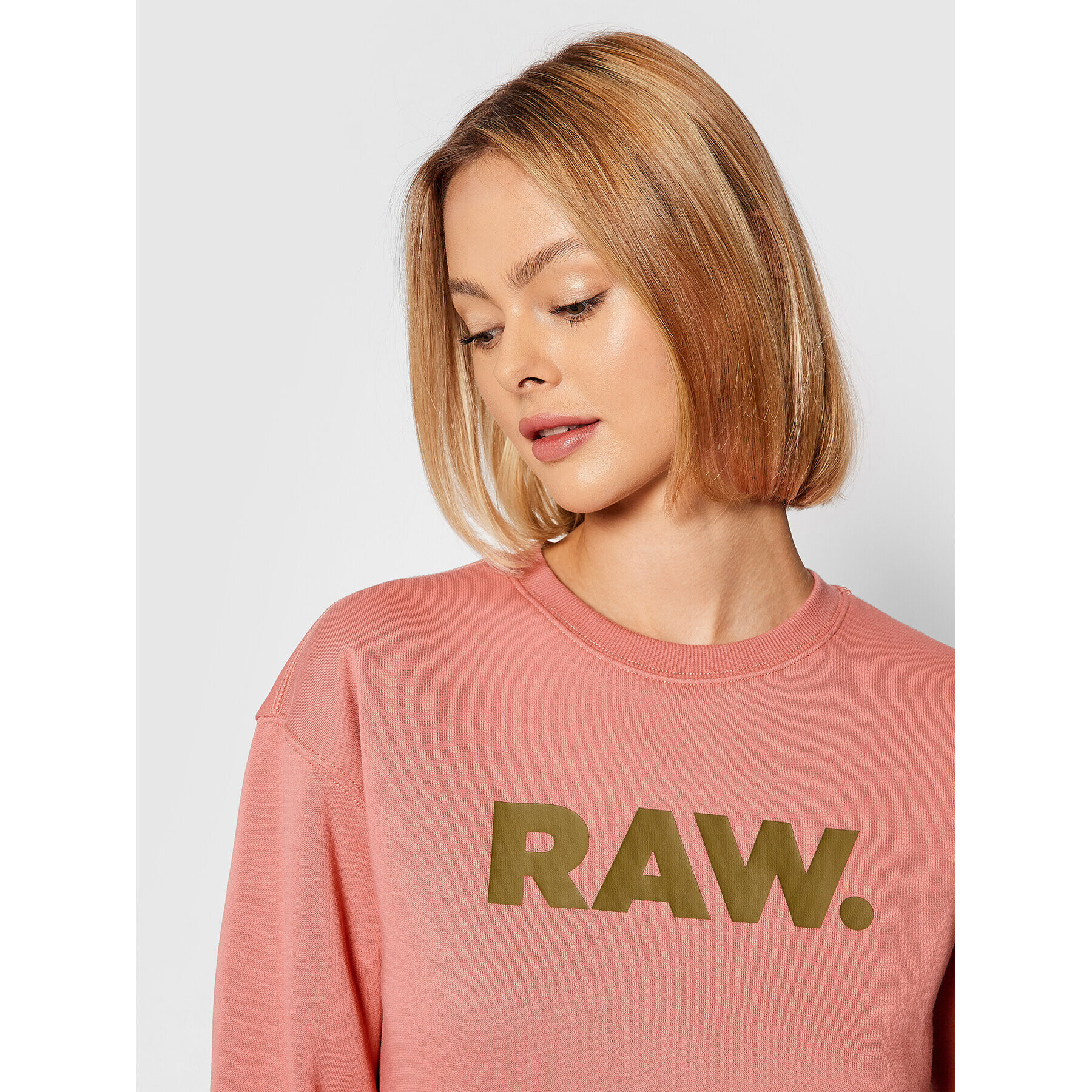 G-Star Raw Суитшърт Premium Core D20759-C235-3479 Розов Regular Fit - Pepit.bg