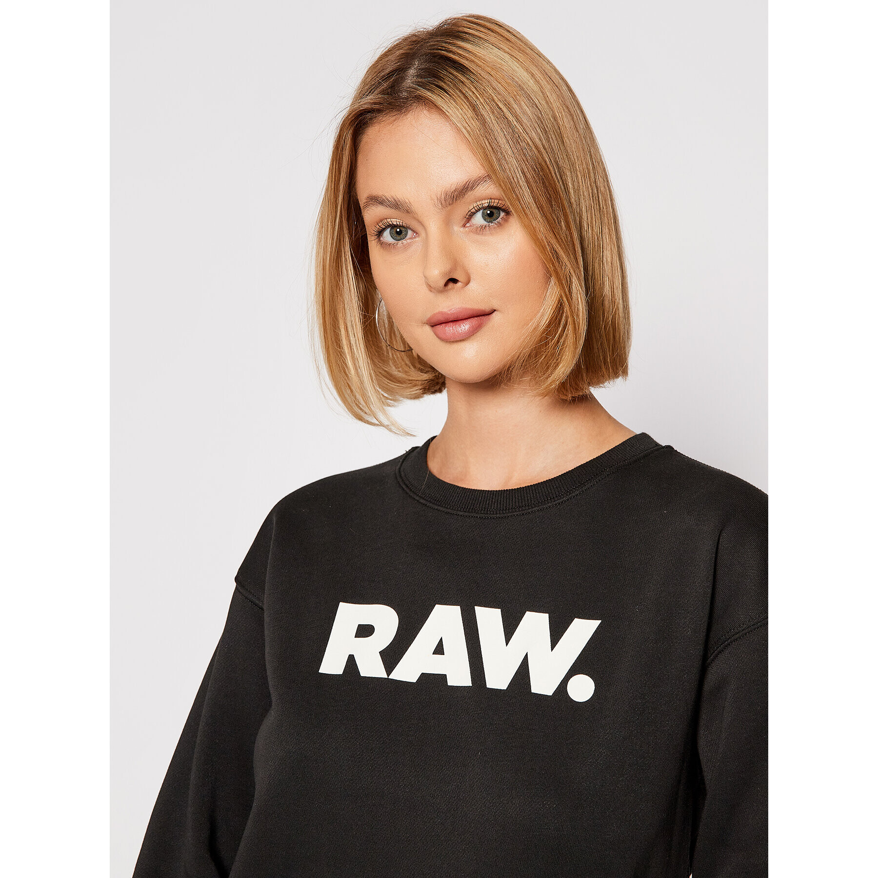 G-Star Raw Суитшърт Premium Core D20759-C235-6484 Черен Regular Fit - Pepit.bg