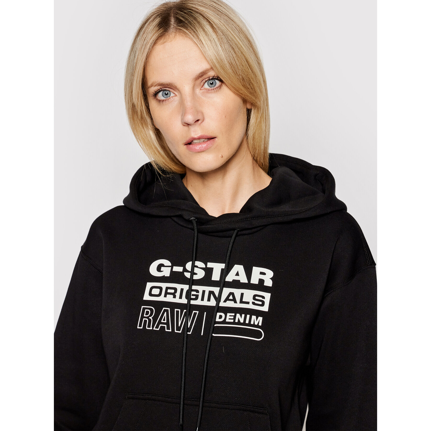 G-Star Raw Суитшърт Premium Core D20760-C235-6484 Черен Regular Fit - Pepit.bg