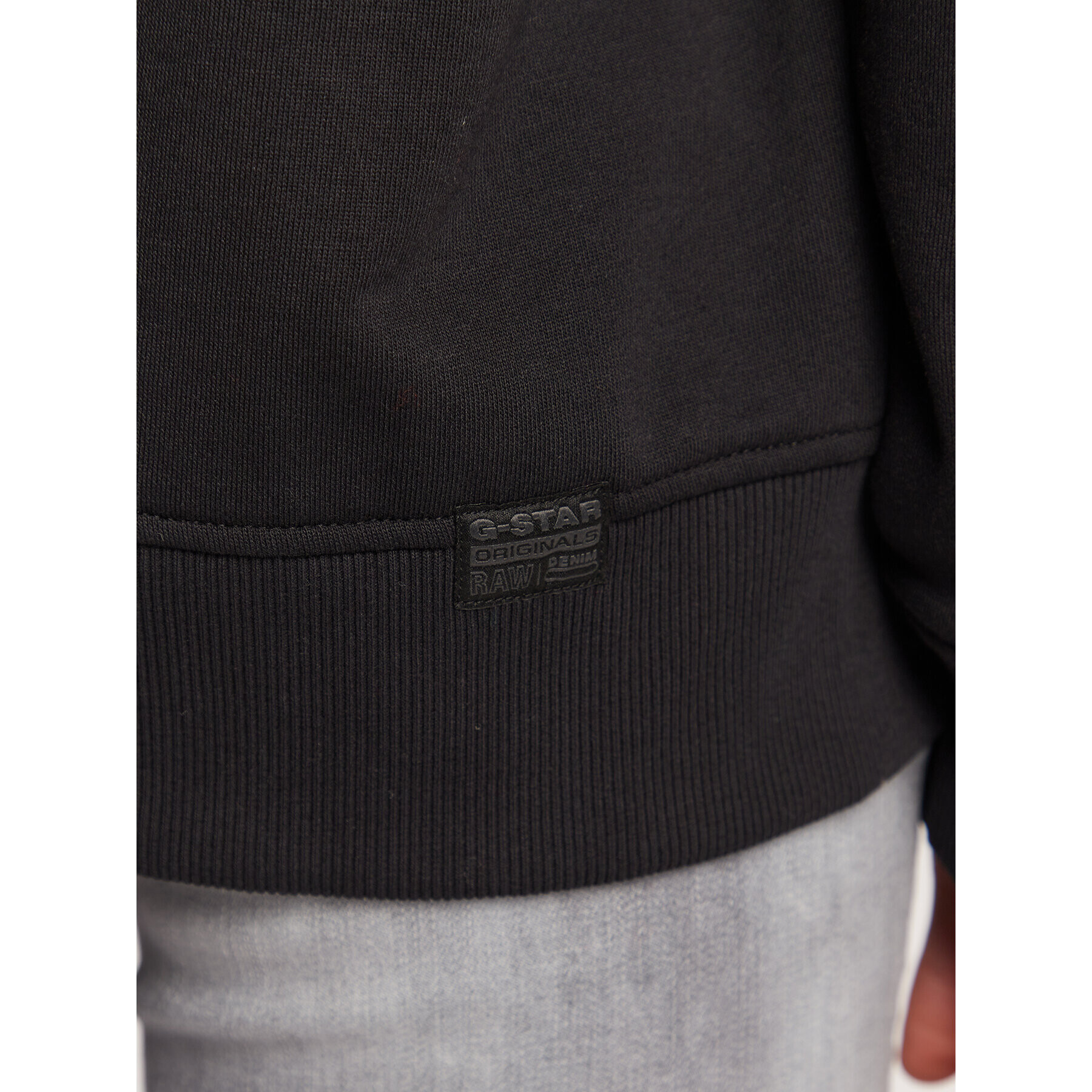 G-Star Raw Суитшърт Raglan D22117-A613-D301 Черен Regular Fit - Pepit.bg