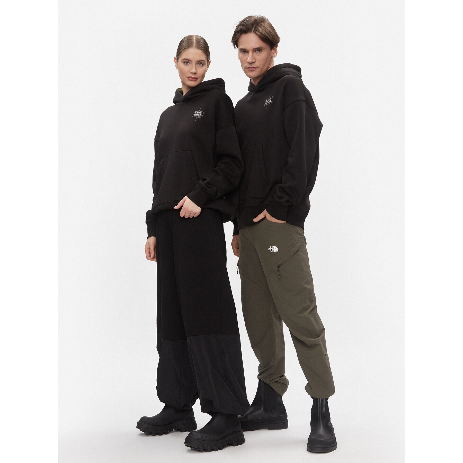 G-Star Raw Суитшърт Unisex Core D21140-C235-6484 Черен Oversize - Pepit.bg