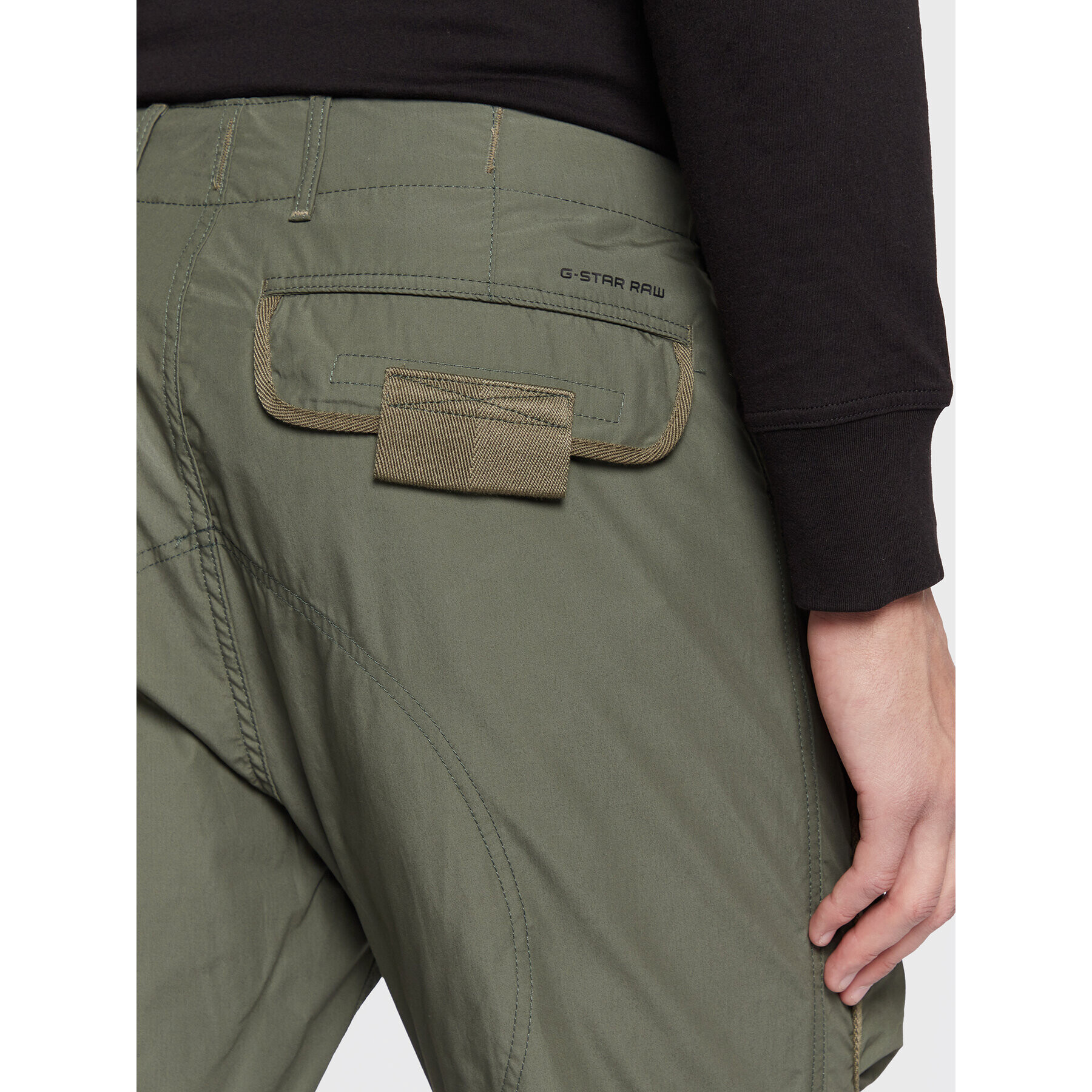 G-Star Raw Текстилни панталони 3D Cargo D19756-A790-8165 Зелен Regular Fit - Pepit.bg