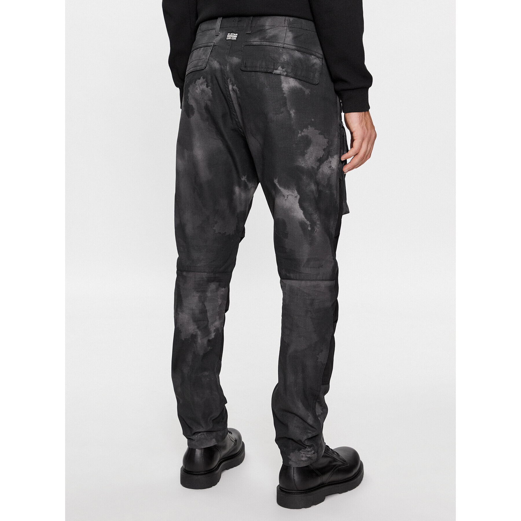 G-Star Raw Текстилни панталони 3D D23636-D386-G144 Сив Tapered Fit - Pepit.bg