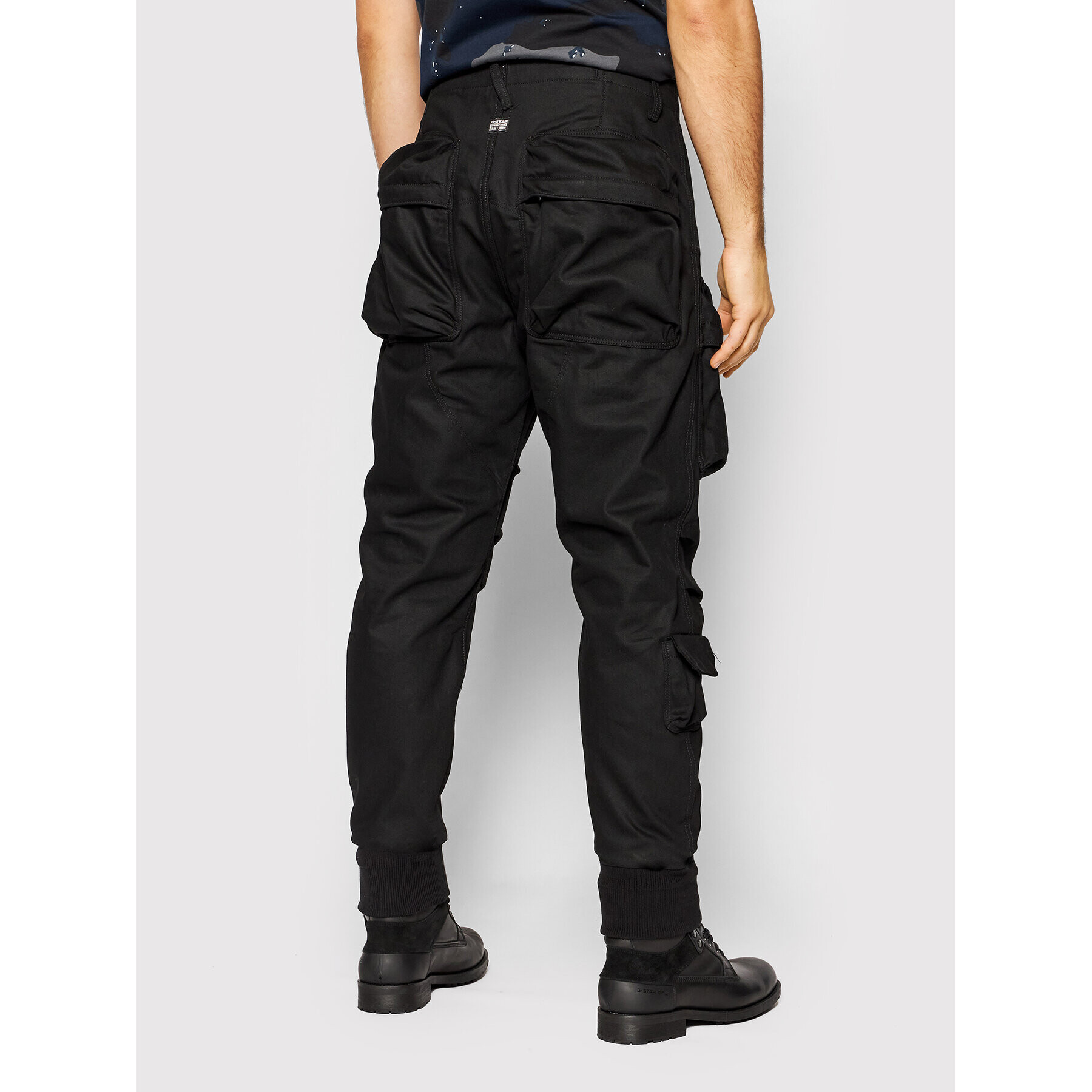 G-Star Raw Текстилни панталони Cargo D20625-C526-A810 Черен Relaxed Fit - Pepit.bg