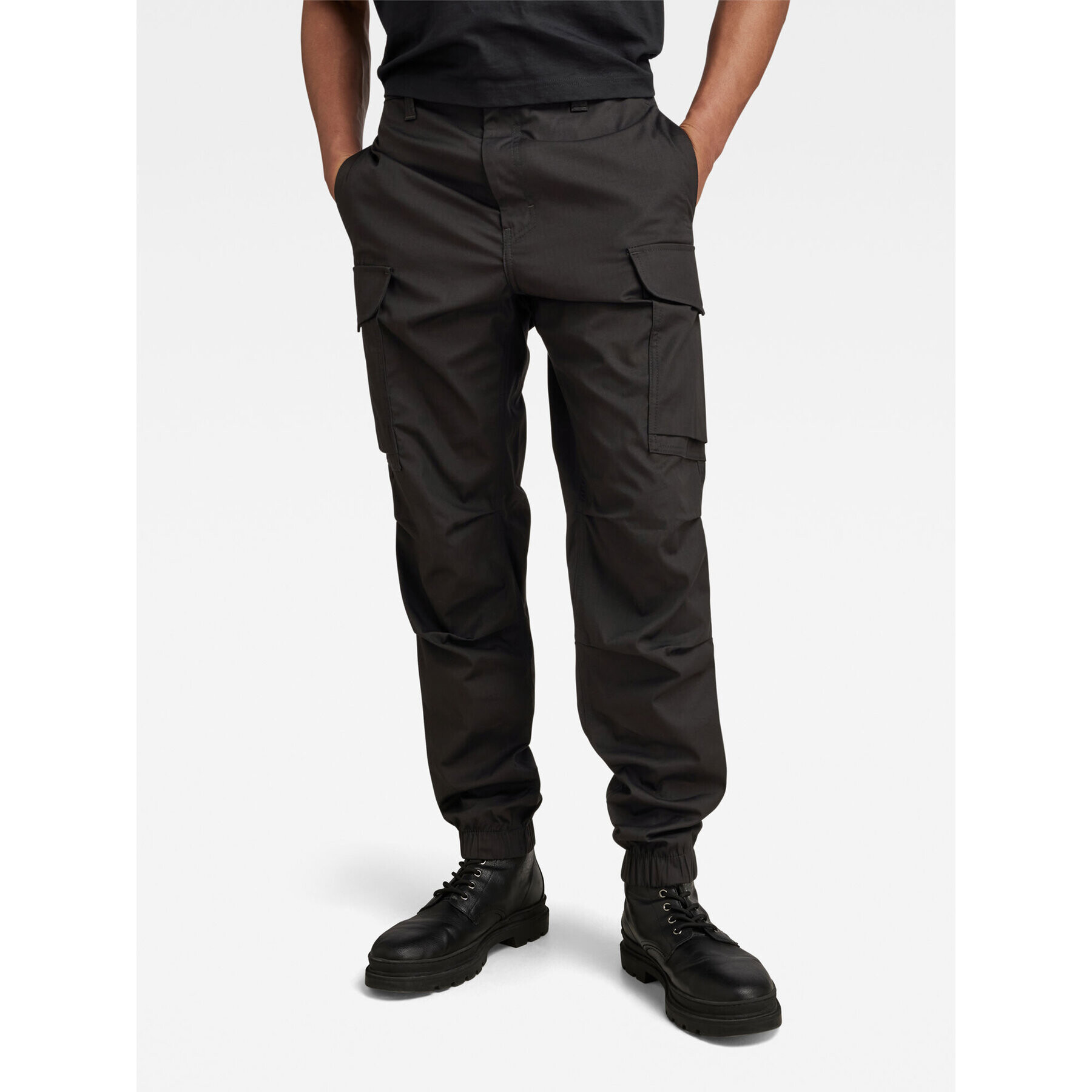 G-Star Raw Джогъри Combat D22556-D384-6484 Черен Relaxed Fit - Pepit.bg