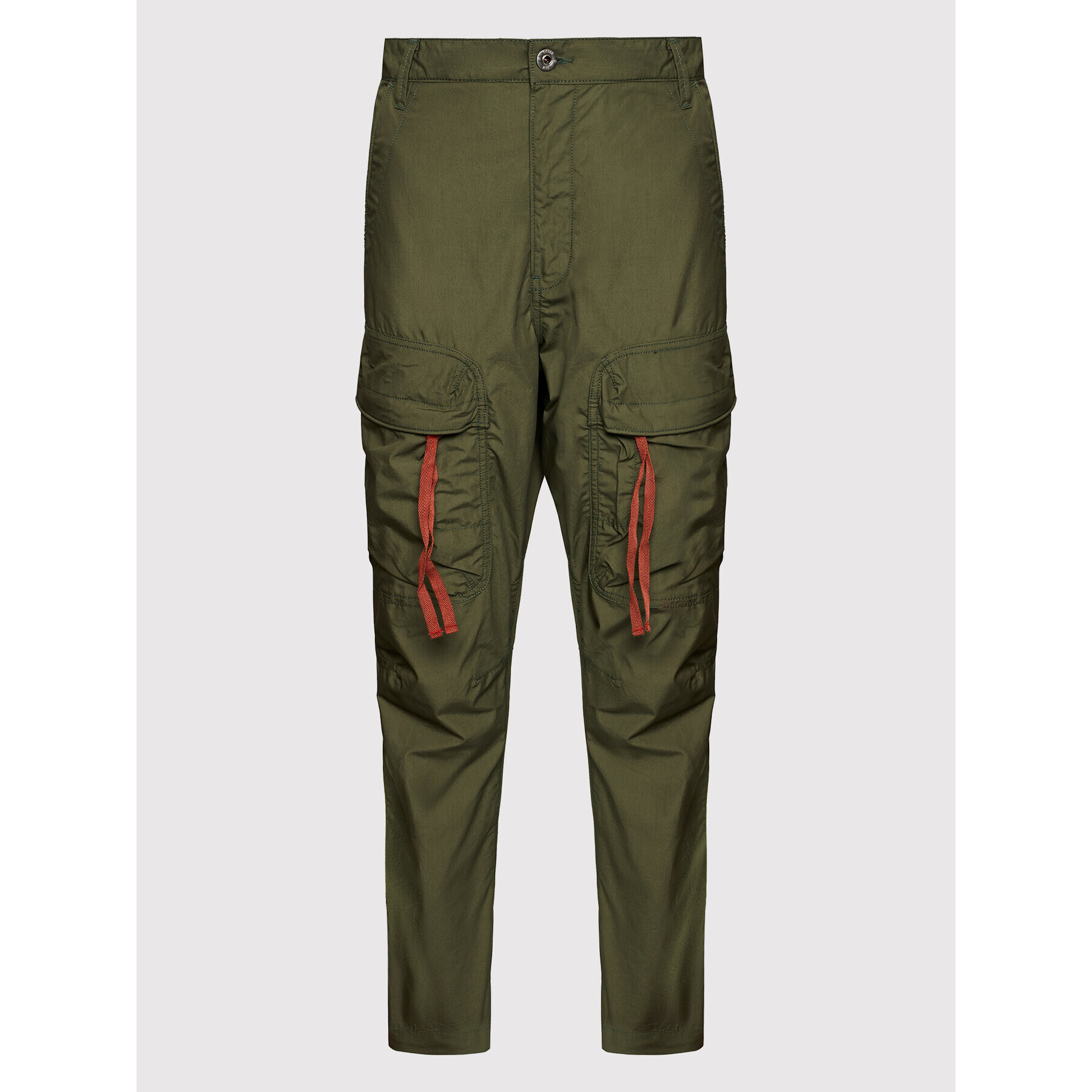 G-Star Raw Текстилни панталони Pabe Poplin Зелен Regular Fit - Pepit.bg