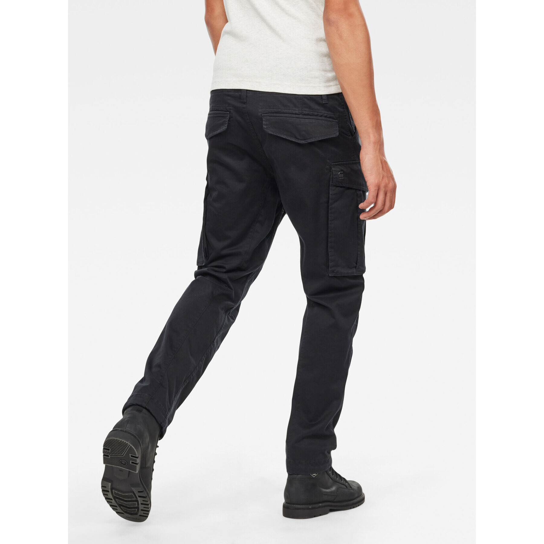 G-Star Raw Текстилни панталони Rovic D02190-5126-6484 Черен Tapered Fit - Pepit.bg