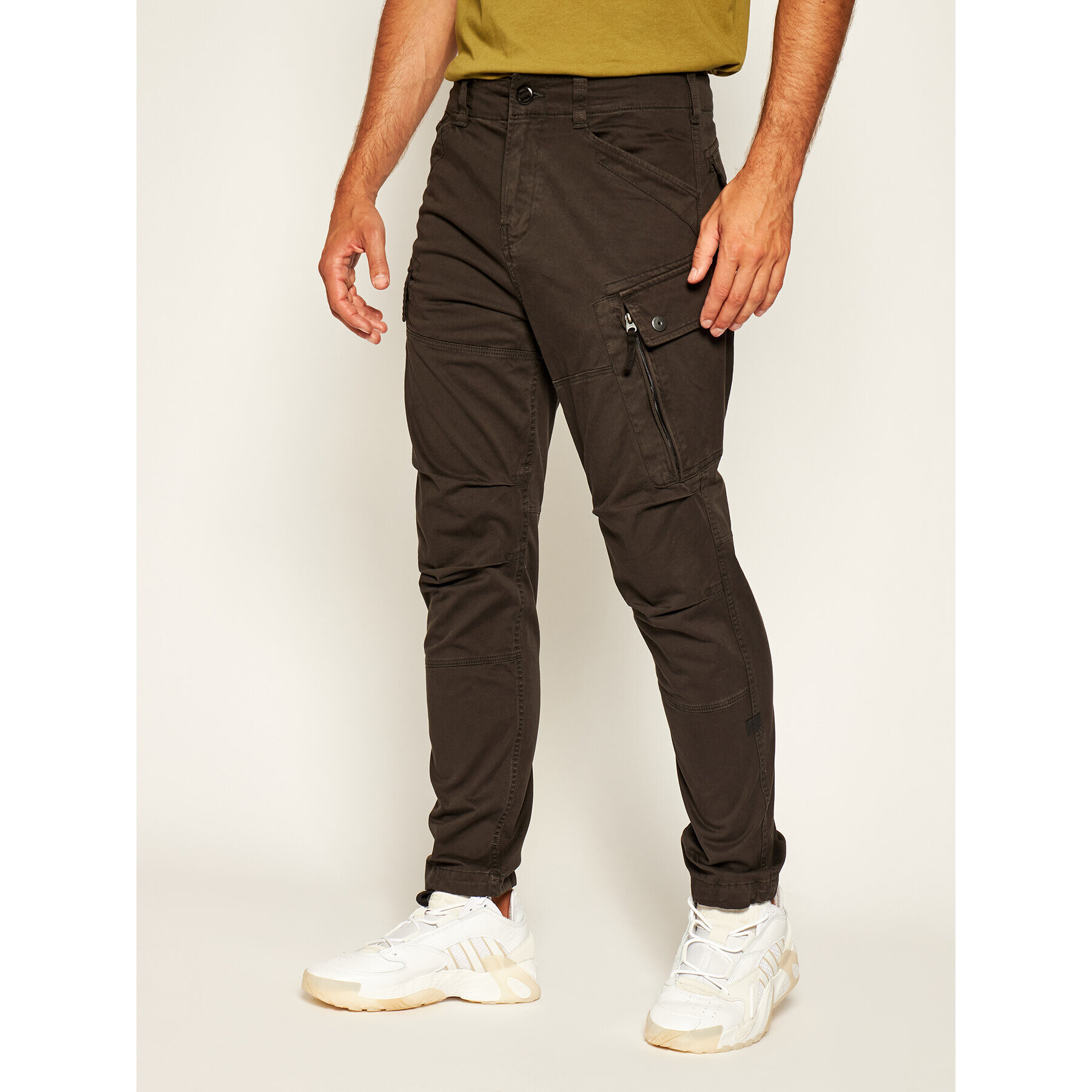 G-Star Raw Текстилни панталони Roxic D14515-4893-976 Сив Regular Fit - Pepit.bg