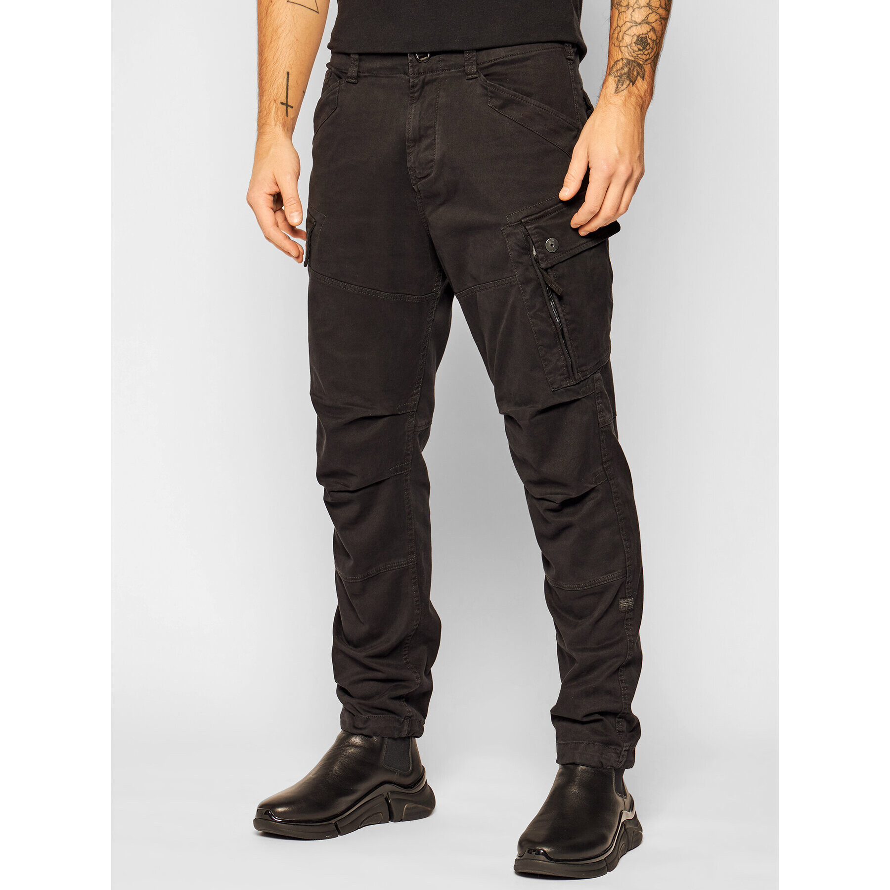 G-Star Raw Текстилни панталони Roxic D14515-C096-B564 Черен Regular Fit - Pepit.bg