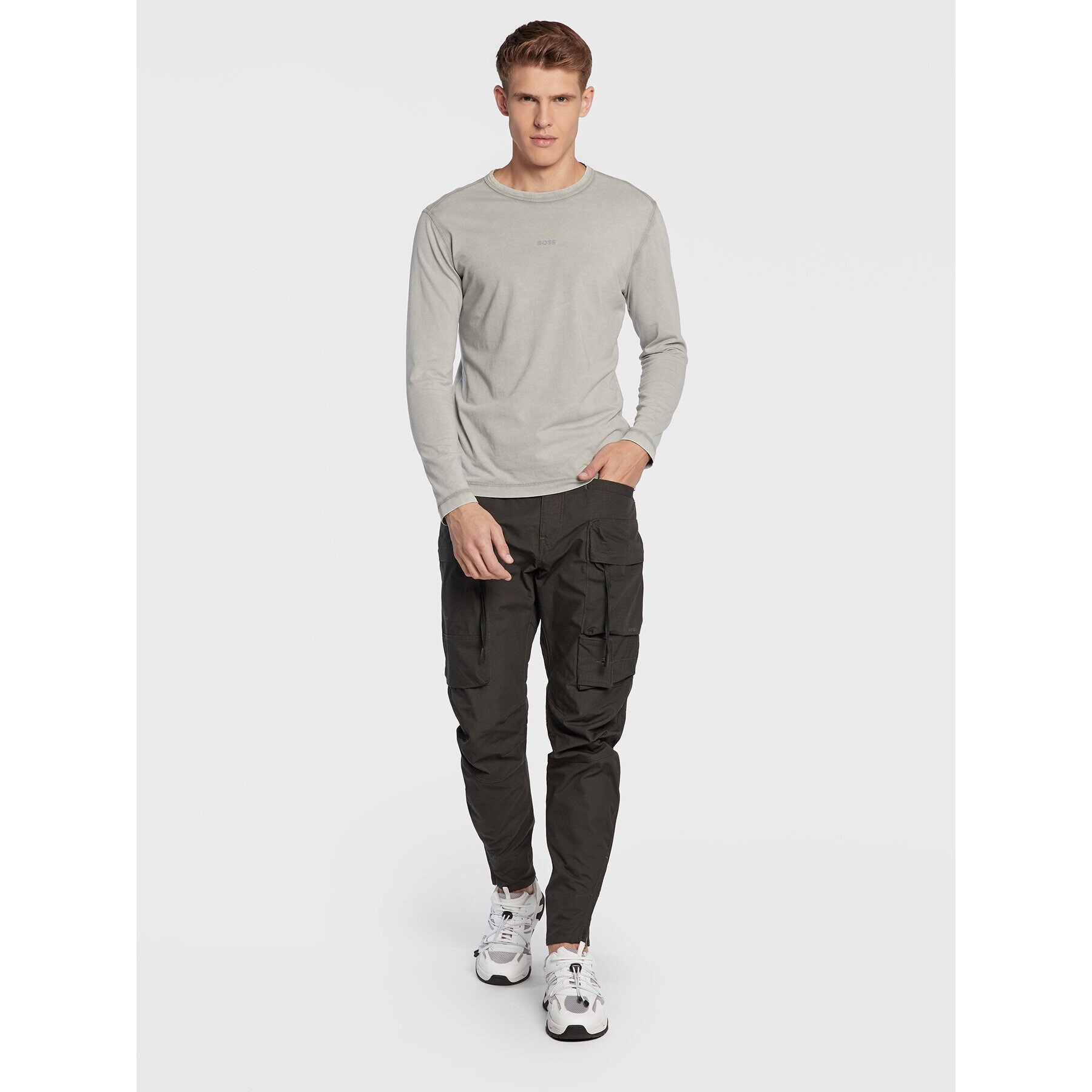 G-Star Raw Текстилни панталони Sobiru D22555-D213-5812 Сив Relaxed Fit - Pepit.bg