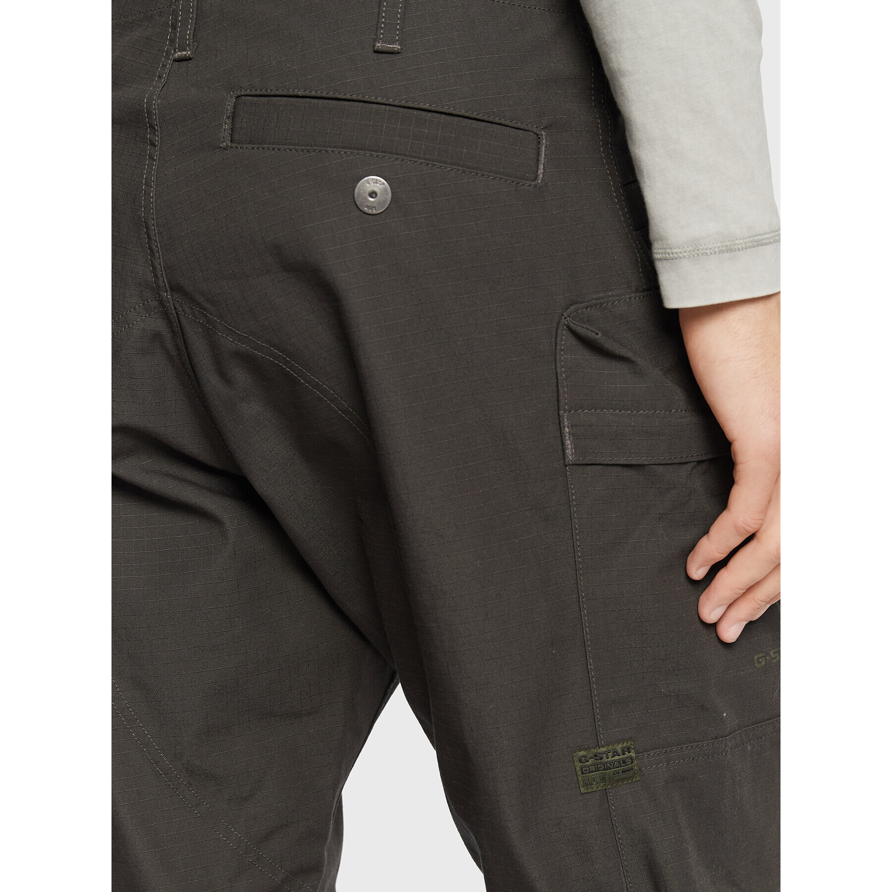 G-Star Raw Текстилни панталони Sobiru D22555-D213-5812 Сив Relaxed Fit - Pepit.bg