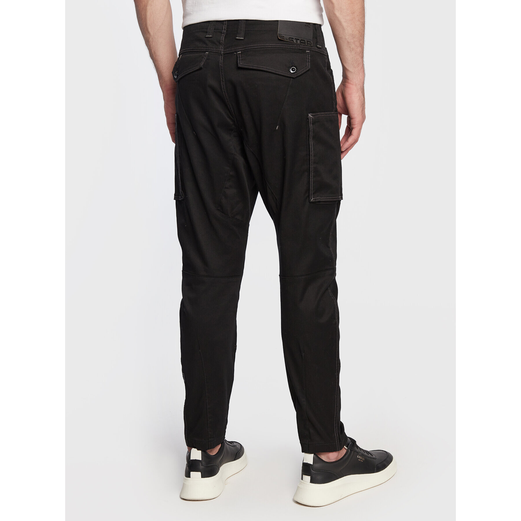 G-Star Raw Текстилни панталони Zip Pocket 3D D21975-C105-6484 Черен Skinny Fit - Pepit.bg