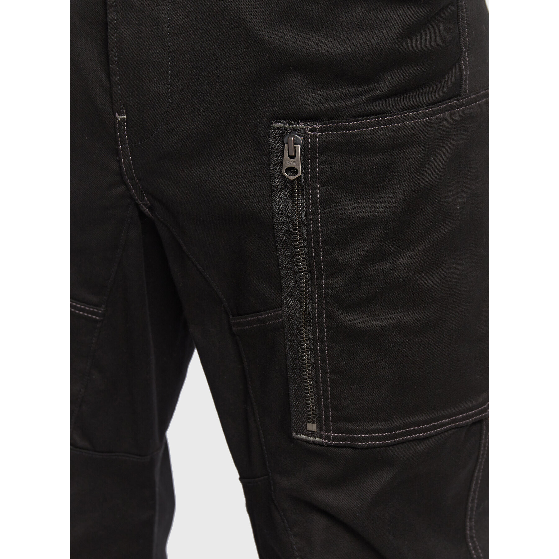 G-Star Raw Текстилни панталони Zip Pocket 3D D21975-C105-6484 Черен Skinny Fit - Pepit.bg