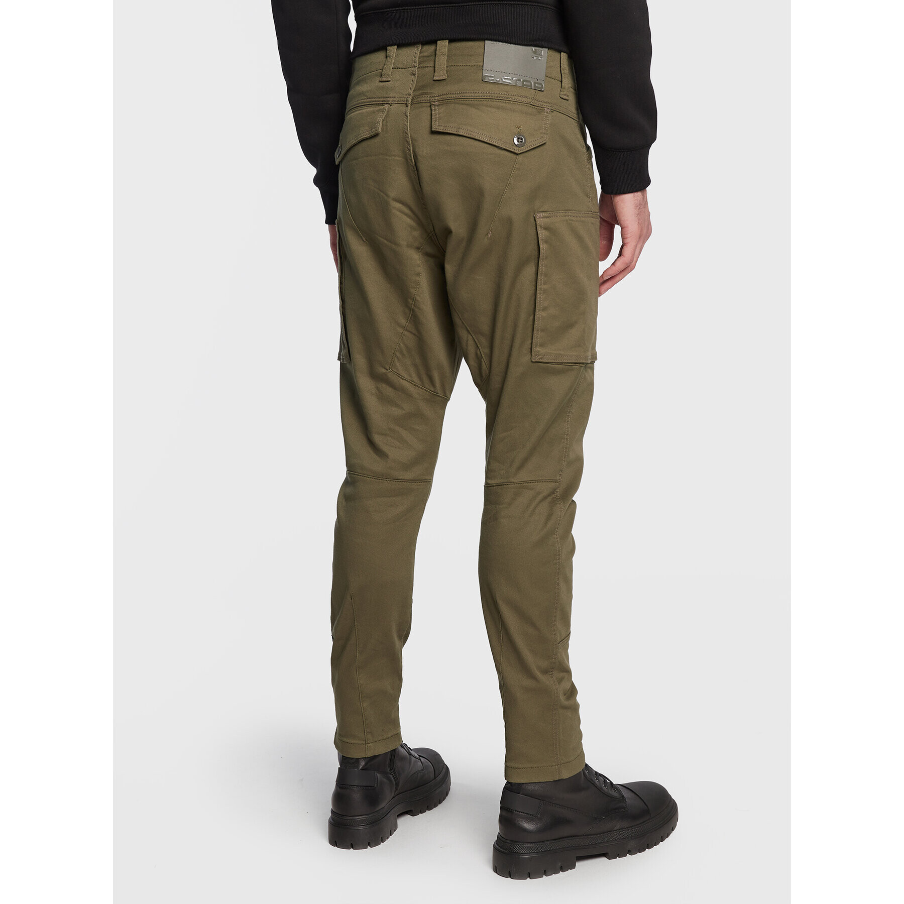 G-Star Raw Текстилни панталони Zip Pocket 3D D21975-C105-B230 Зелен Skinny Fit - Pepit.bg