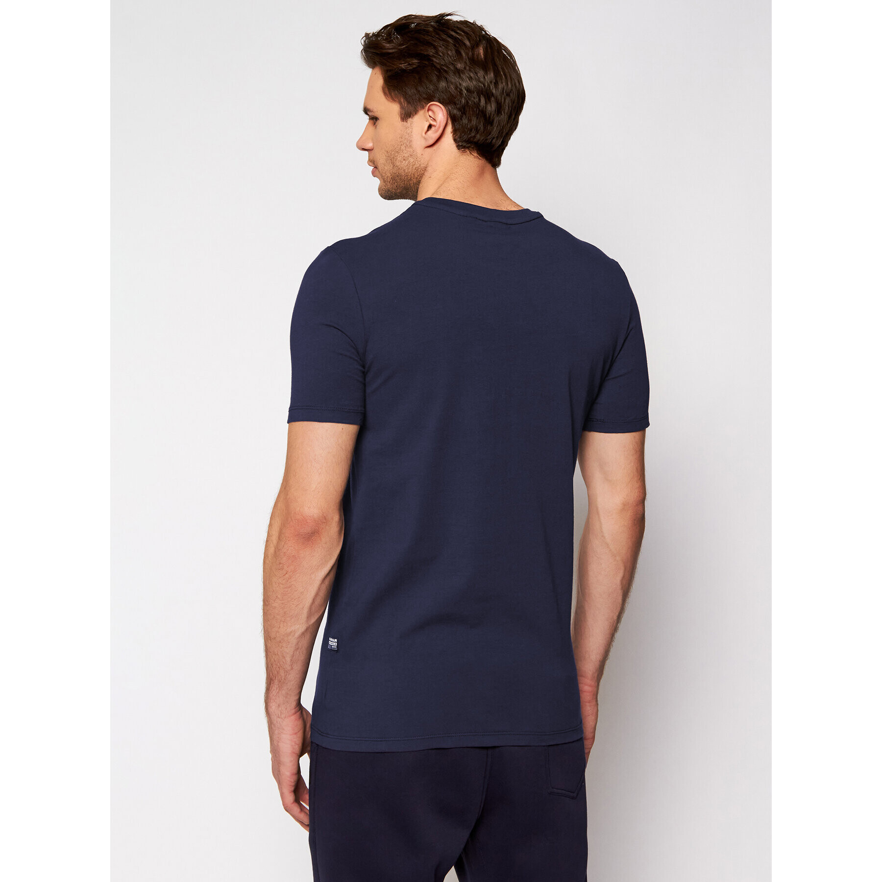 G-Star Raw Тишърт Base D19070-C723-6067 Тъмносин Slim Fit - Pepit.bg