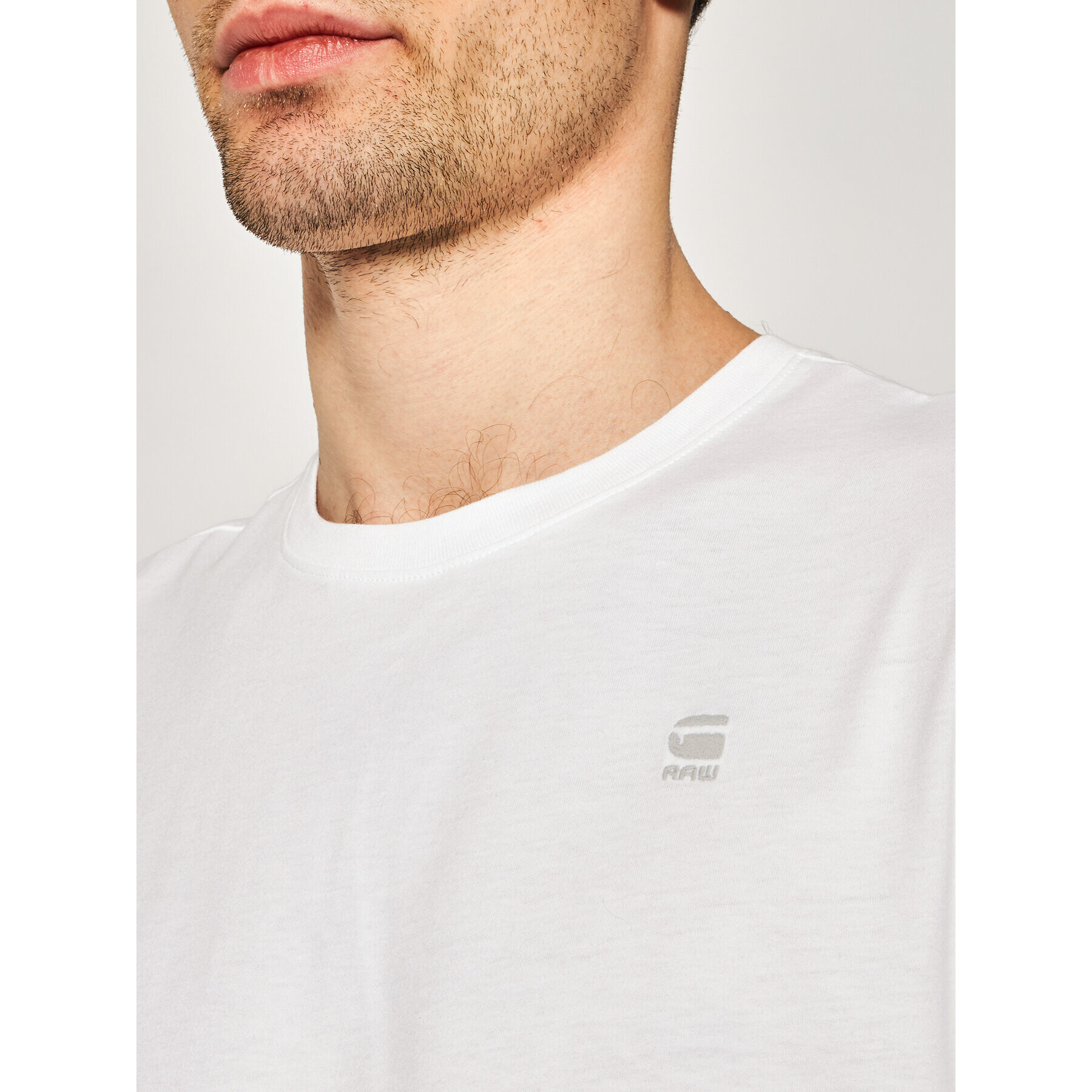 G-Star Raw Тишърт Base-S D16411-336-110 Бял Regular Fit - Pepit.bg