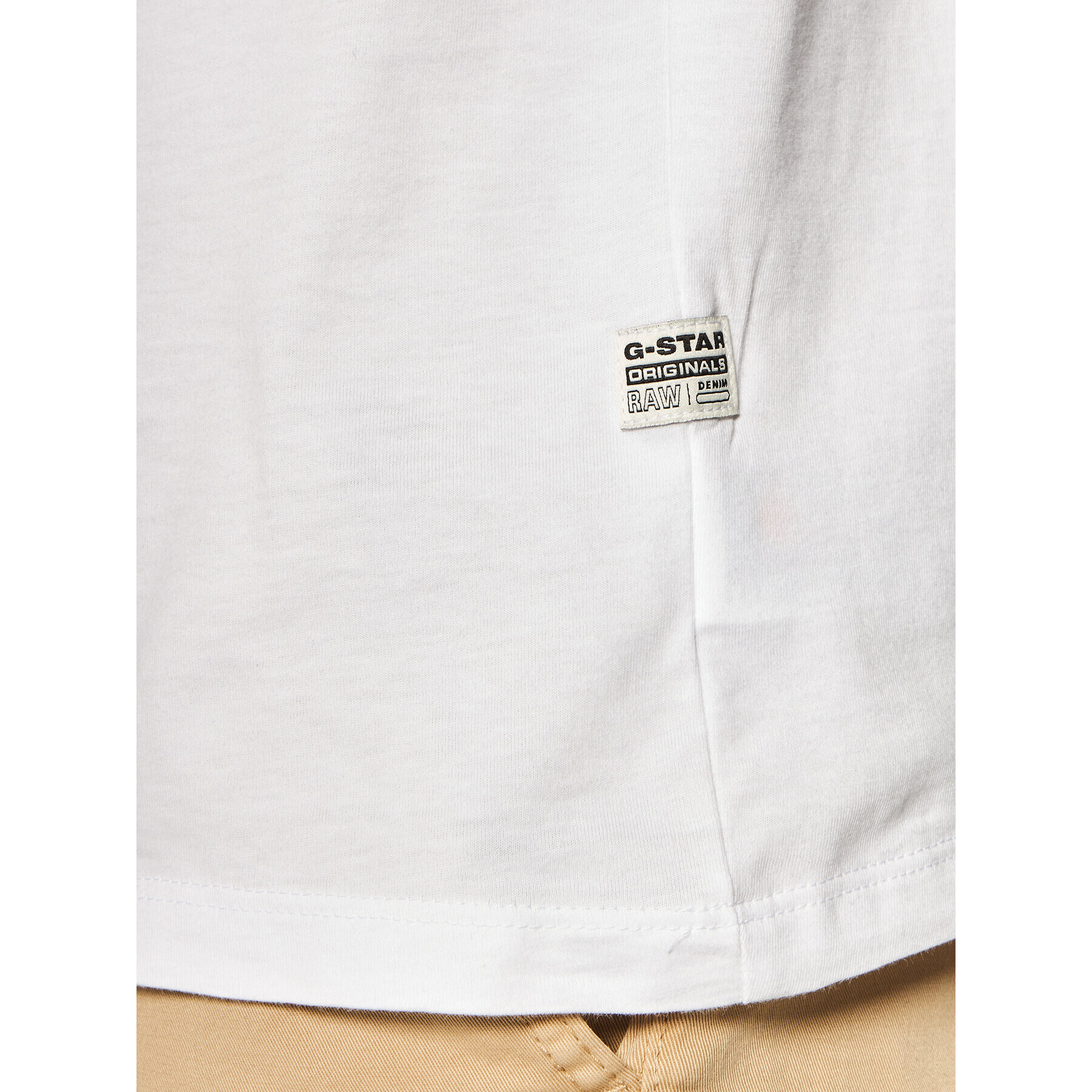 G-Star Raw Тишърт Base-S D16411-336-110 Бял Regular Fit - Pepit.bg