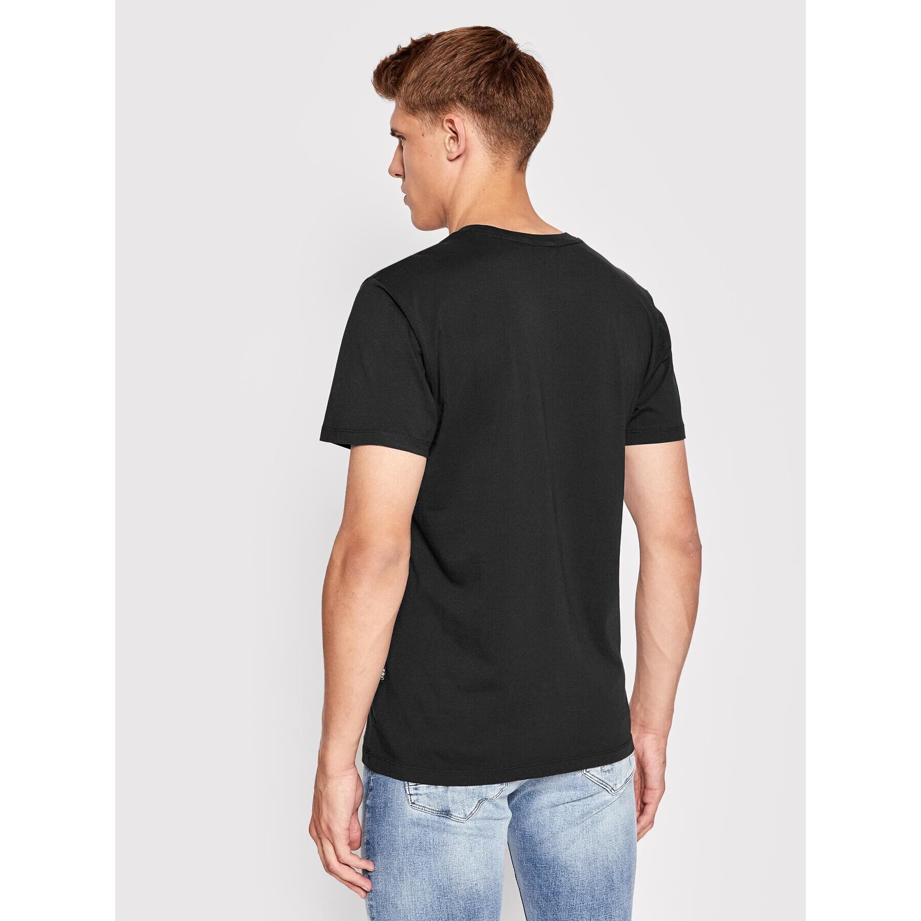 G-Star Raw Тишърт Compact D21541-336-6484 Черен Regular Fit - Pepit.bg
