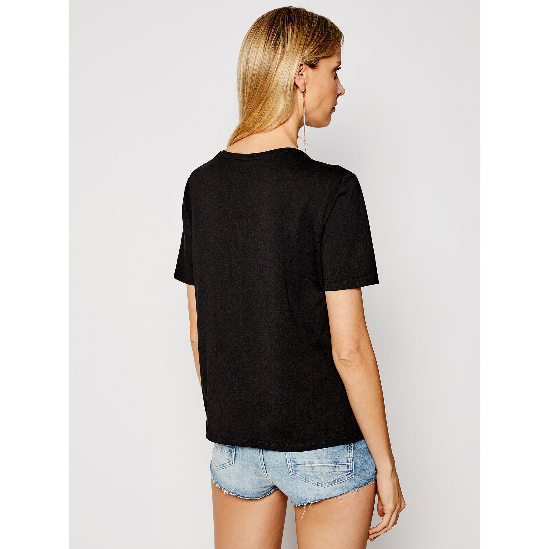 G-Star Raw Тишърт Core Ovvela V T D17258-4107-6484 Черен Regular Fit - Pepit.bg