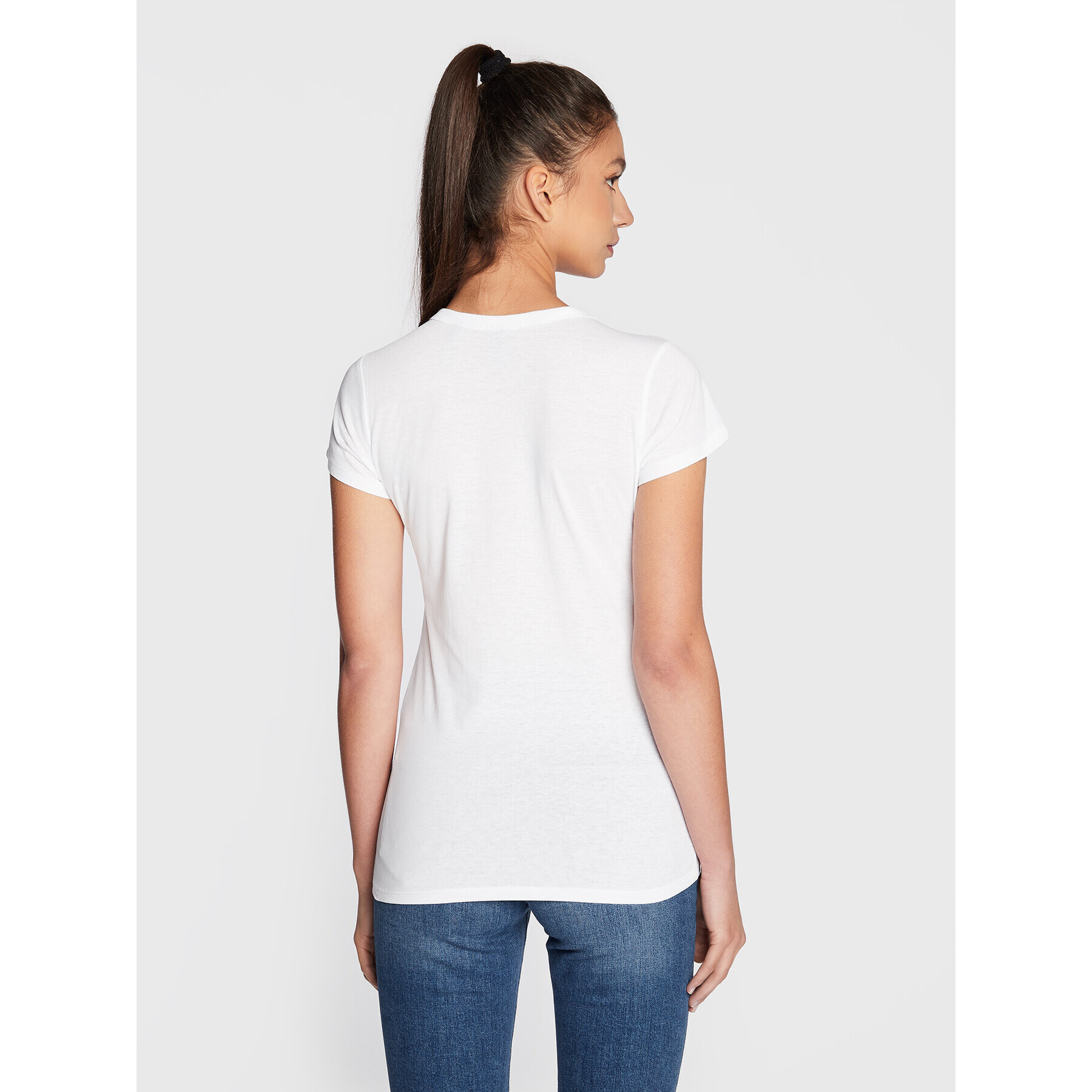 G-Star Raw Тишърт D04432-2757-110 Бял Slim Fit - Pepit.bg