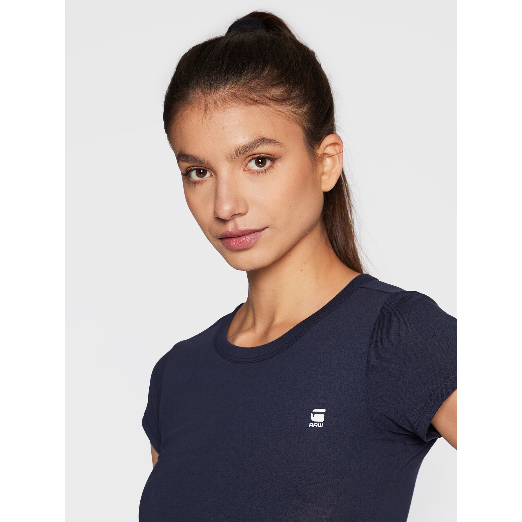 G-Star Raw Тишърт D04432-2757-6067 Тъмносин Slim Fit - Pepit.bg