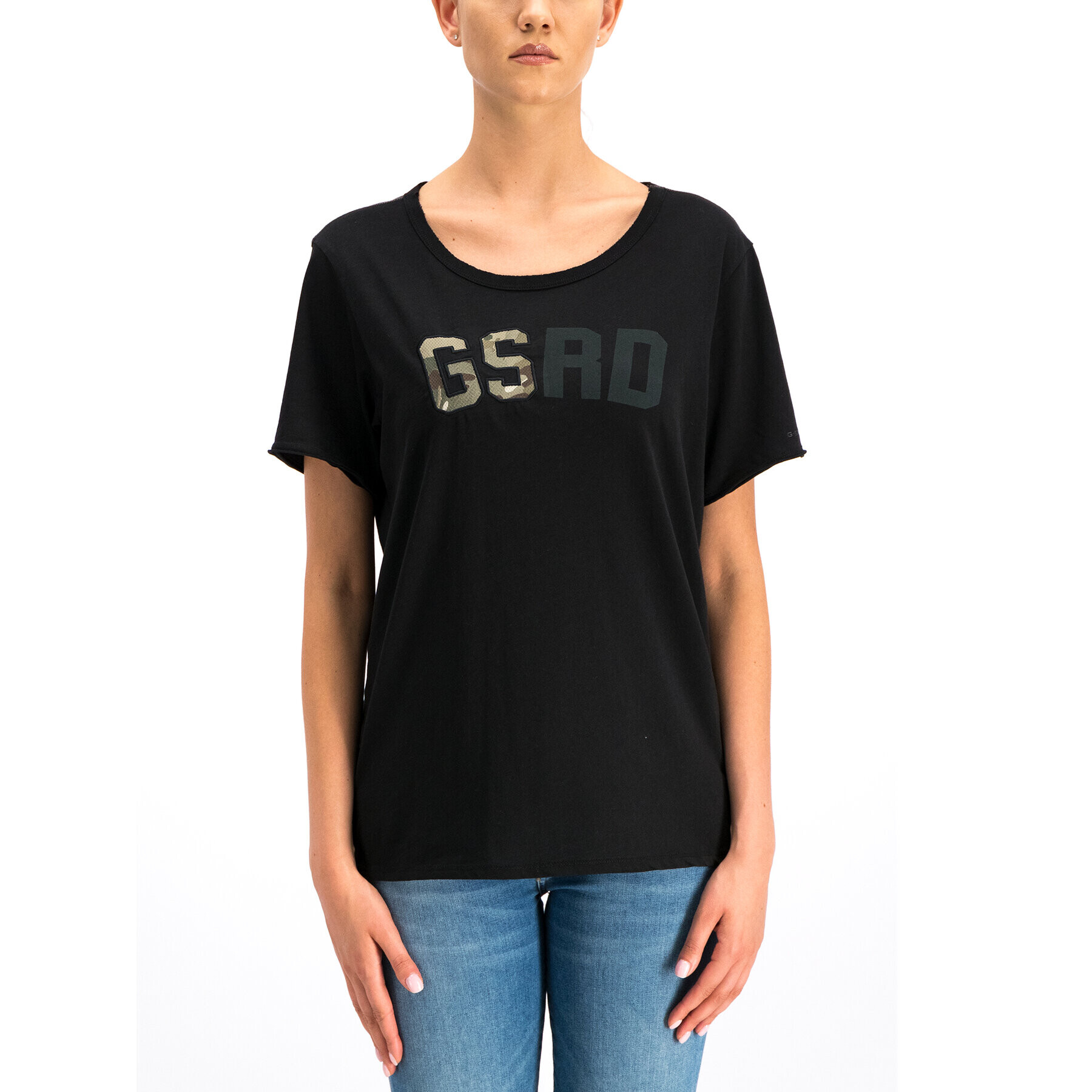 G-Star Raw Тишърт D13005-4107-6484 Черен Loose Fit - Pepit.bg