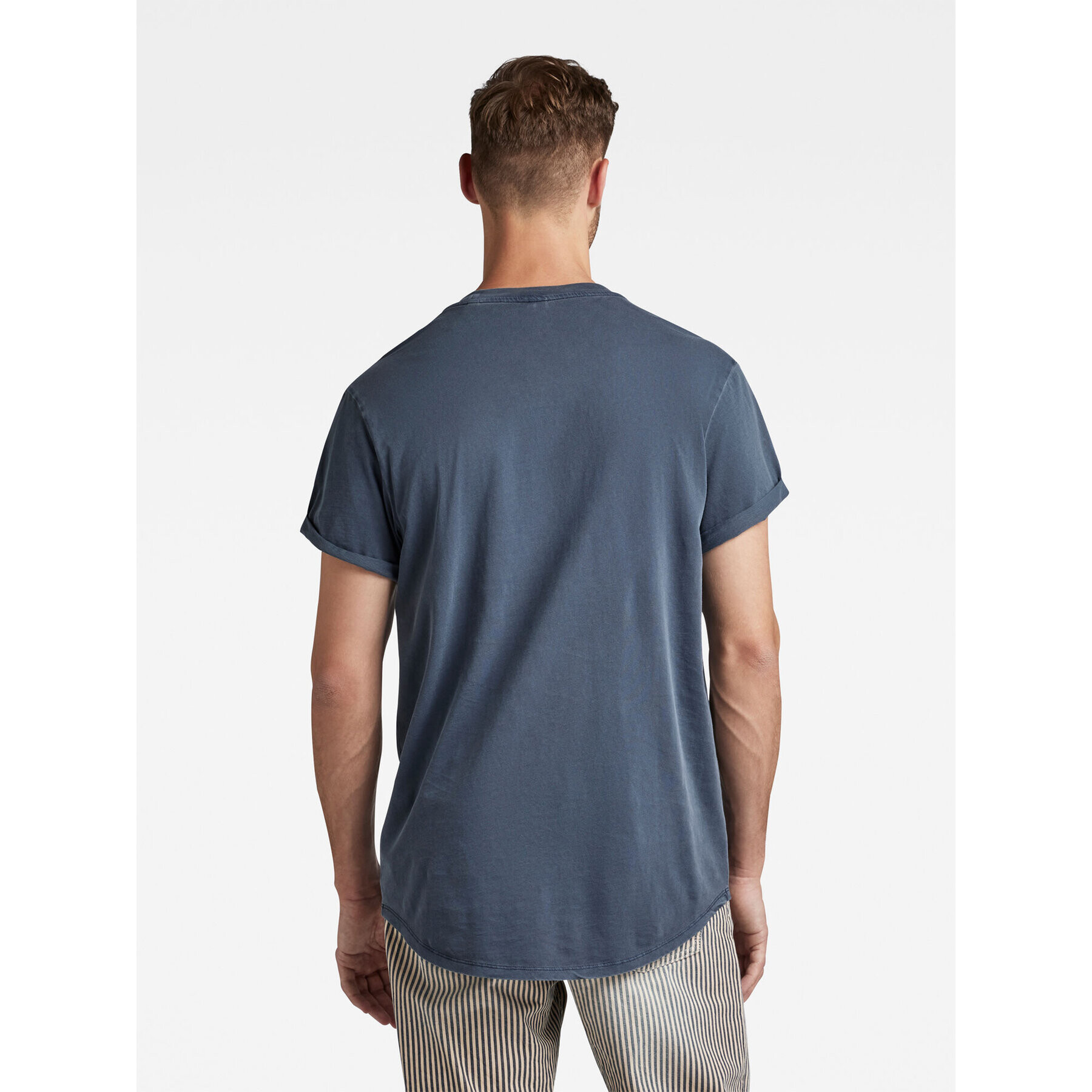 G-Star Raw Тишърт D16396-2653-D418 Син Regular Fit - Pepit.bg