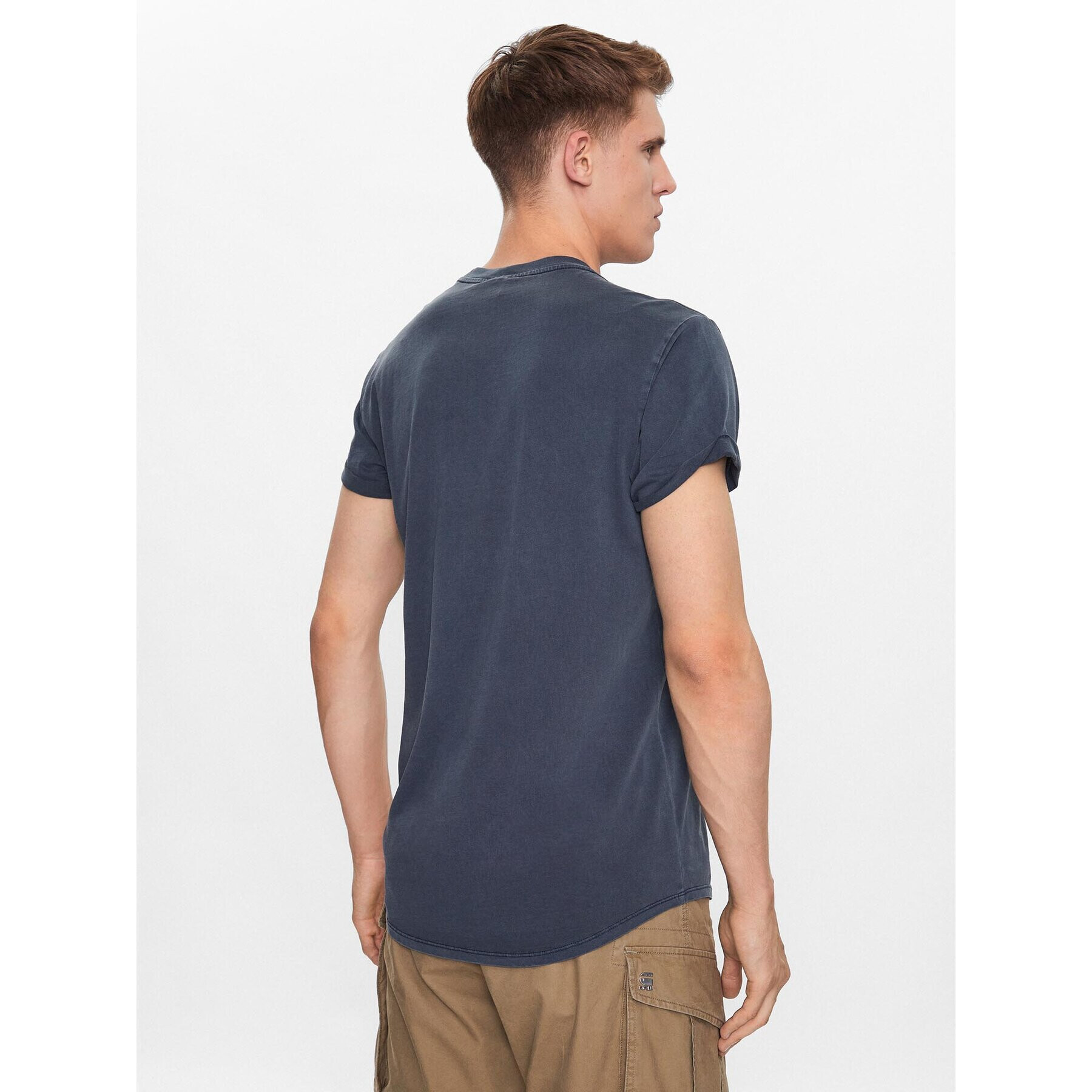 G-Star Raw Тишърт D16396-2653-D418 Син Regular Fit - Pepit.bg