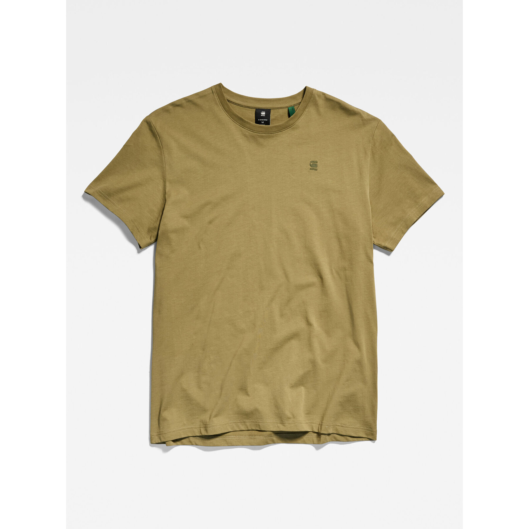 G-Star Raw Тишърт D16411-336-B212 Зелен Regular Fit - Pepit.bg
