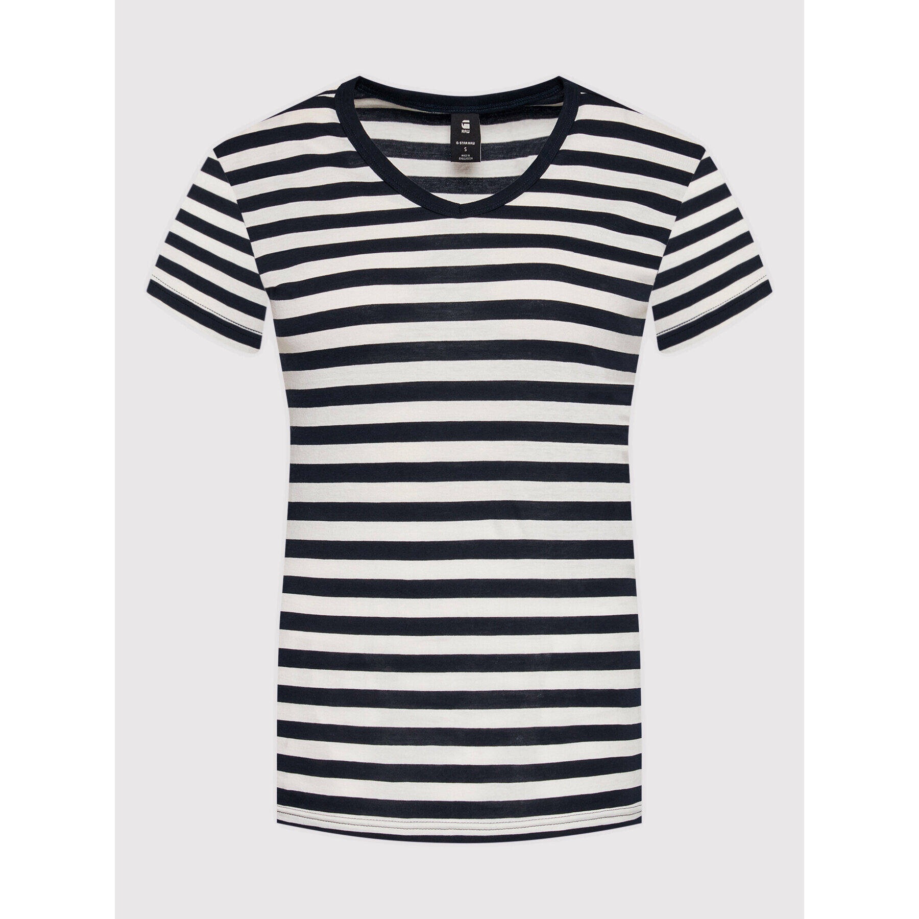 G-Star Raw Тишърт D20605-C483-C783 Бял Regular Fit - Pepit.bg