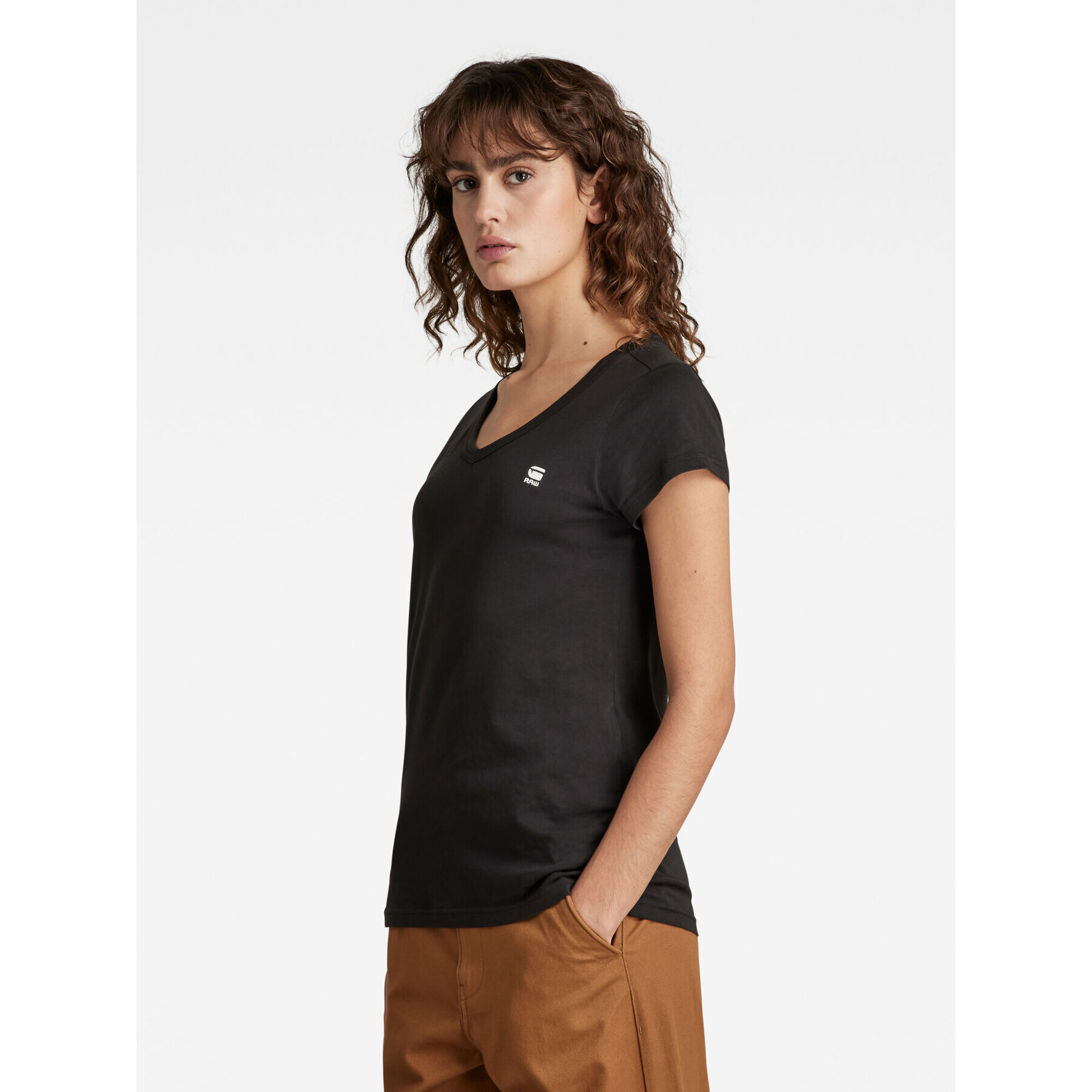 G-Star Raw Тишърт D21314-4107-6484 Черен Regular Fit - Pepit.bg