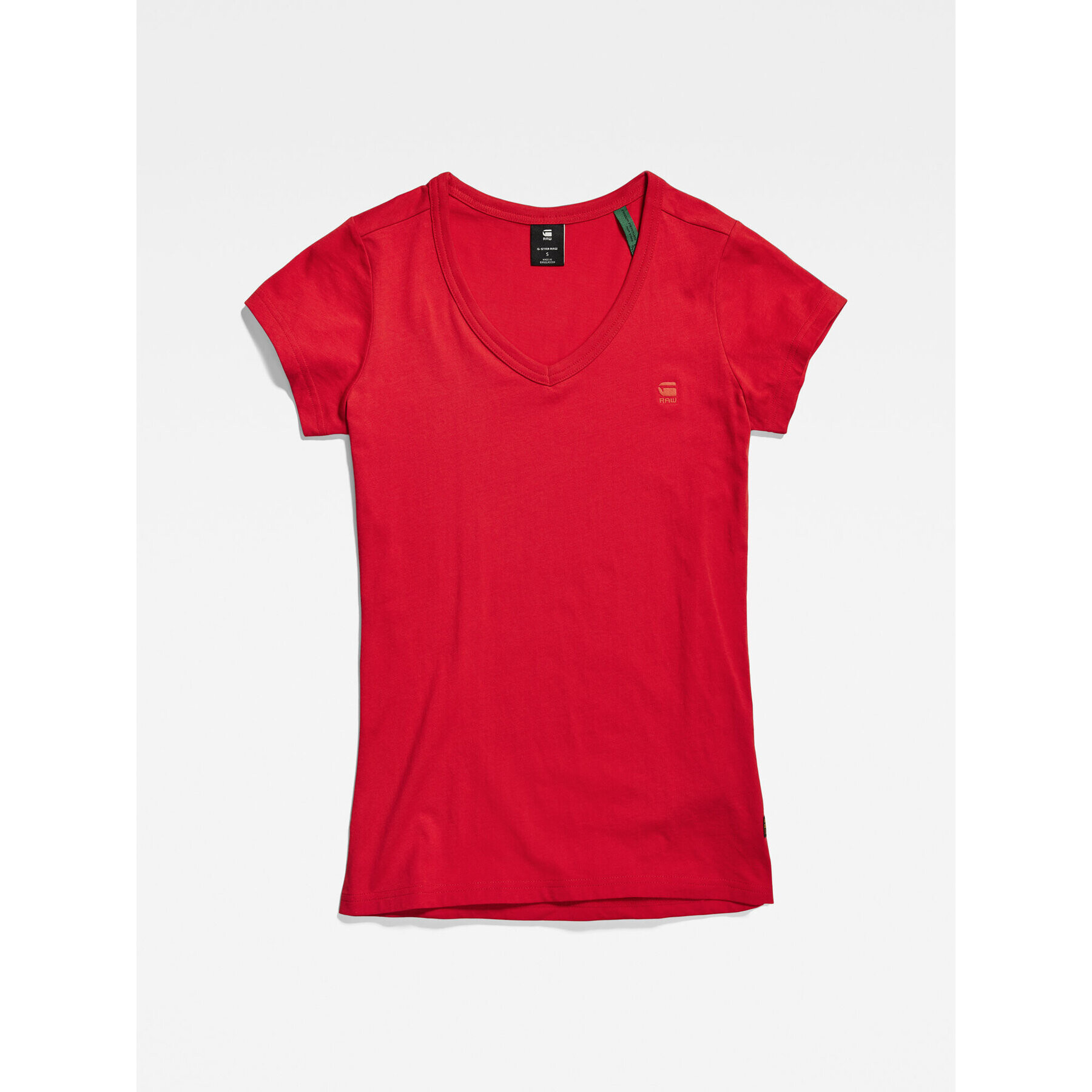 G-Star Raw Тишърт D21314-4107-A911 Червен Regular Fit - Pepit.bg