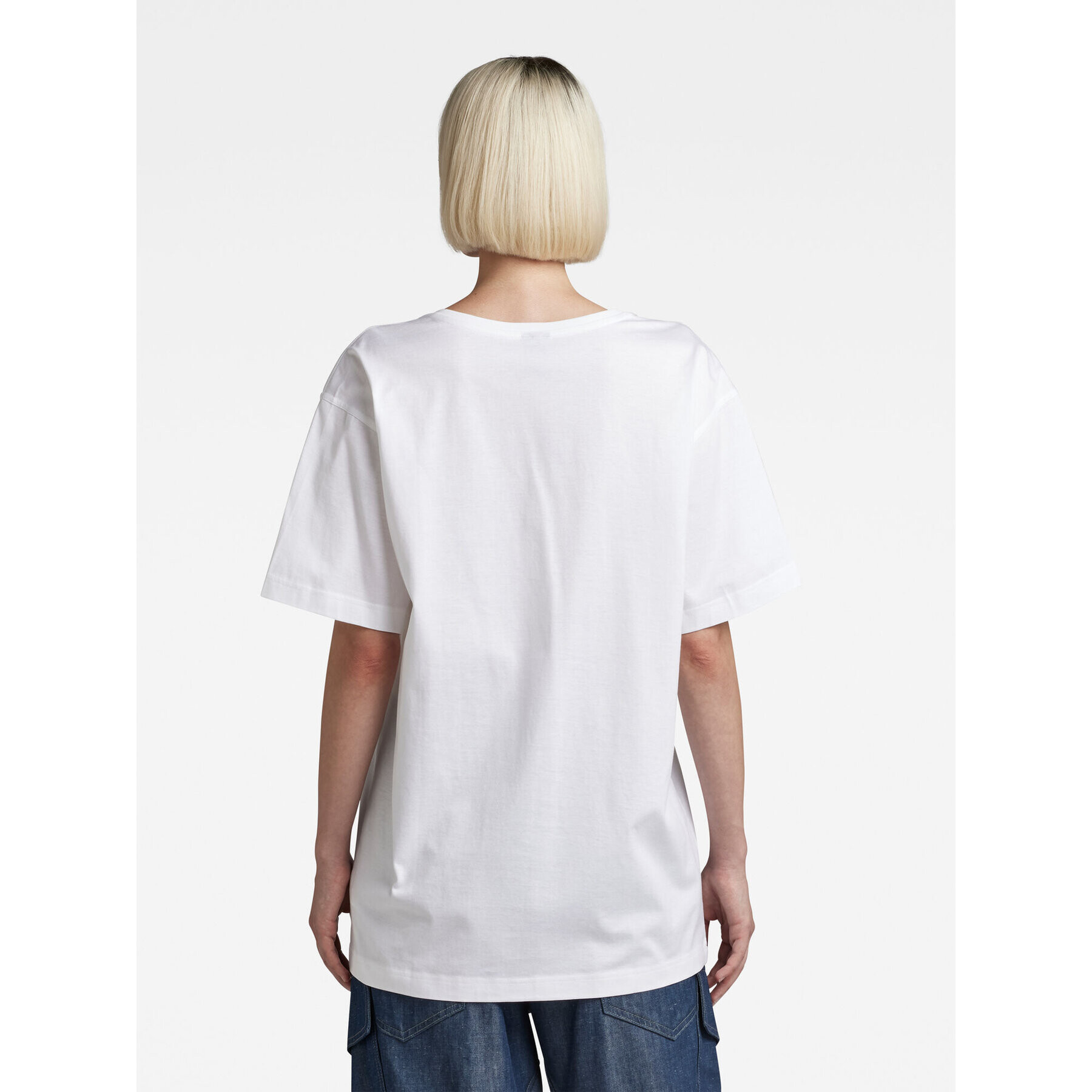 G-Star Raw Тишърт D22746-C539-110 Бял Relaxed Fit - Pepit.bg