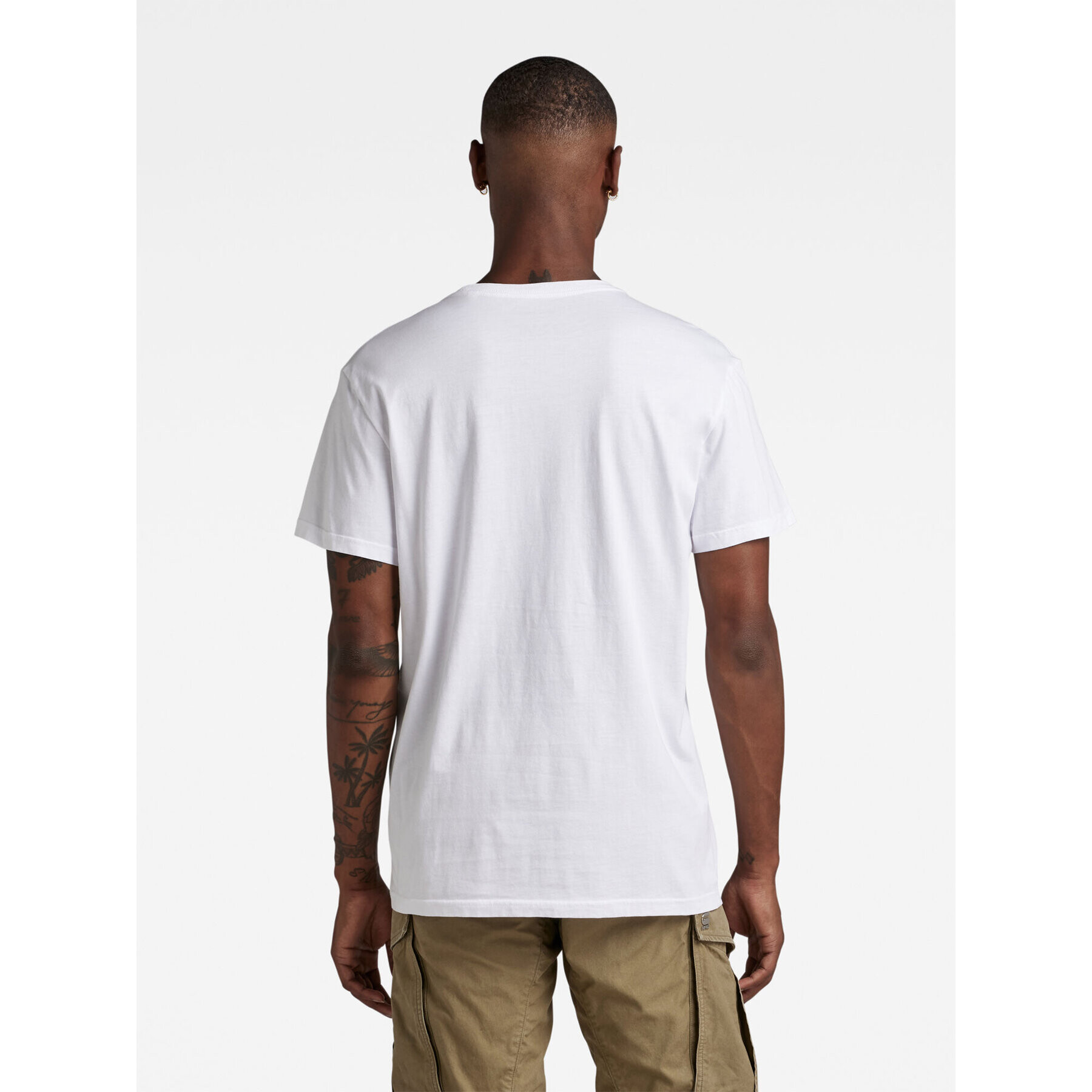 G-Star Raw Тишърт D22775-C506-110 Бял Regular Fit - Pepit.bg