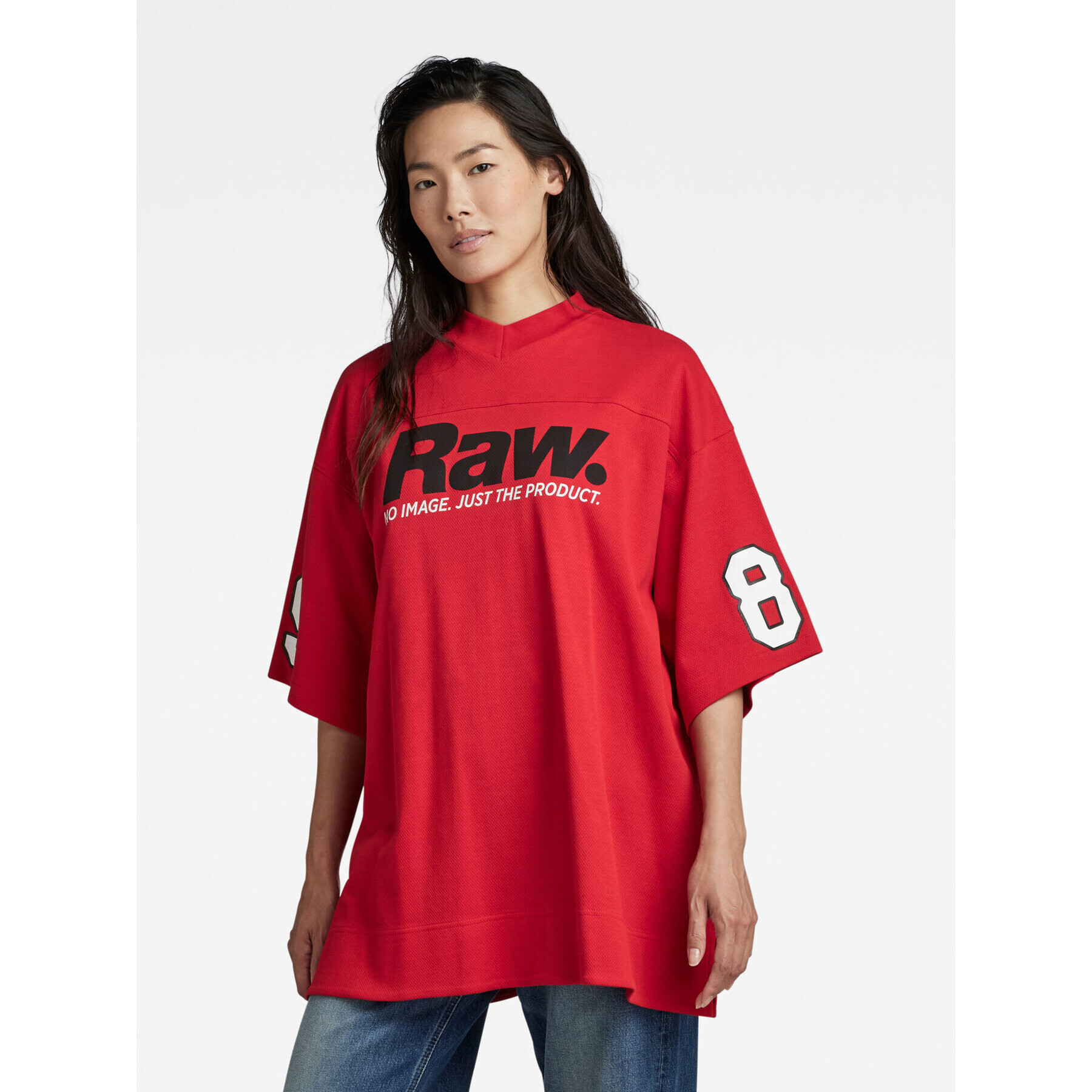 G-Star Raw Тишърт D22823-D275-A911 Червен Relaxed Fit - Pepit.bg