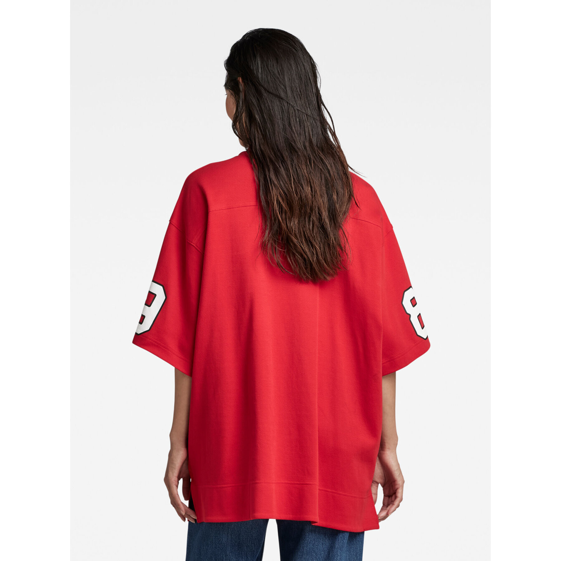 G-Star Raw Тишърт D22823-D275-A911 Червен Relaxed Fit - Pepit.bg