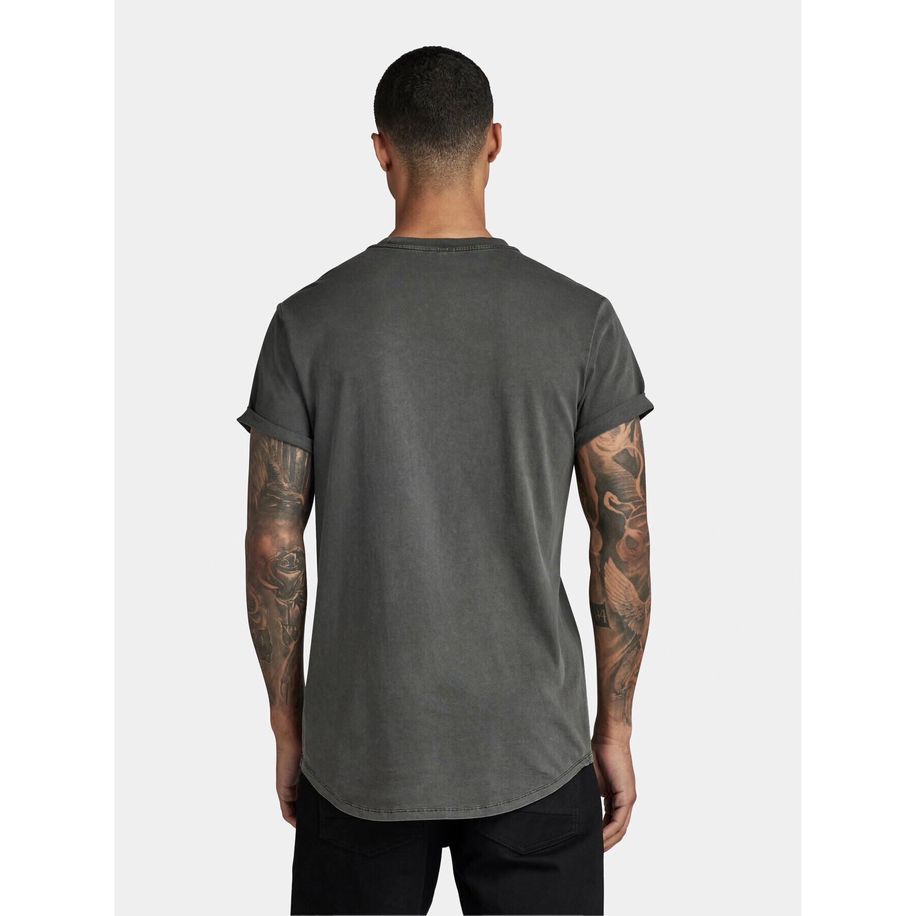 G-Star Raw Тишърт Lash D16396-2653-G179 Сив Regular Fit - Pepit.bg