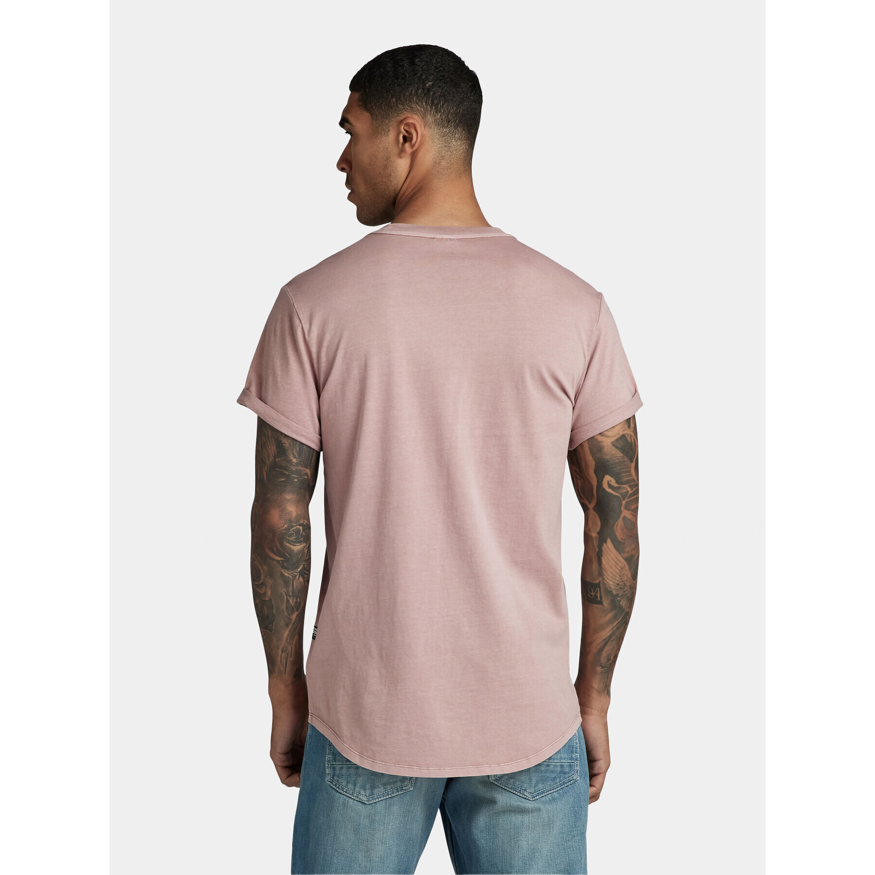 G-Star Raw Тишърт Lash D16396-2653-G216 Розов Regular Fit - Pepit.bg